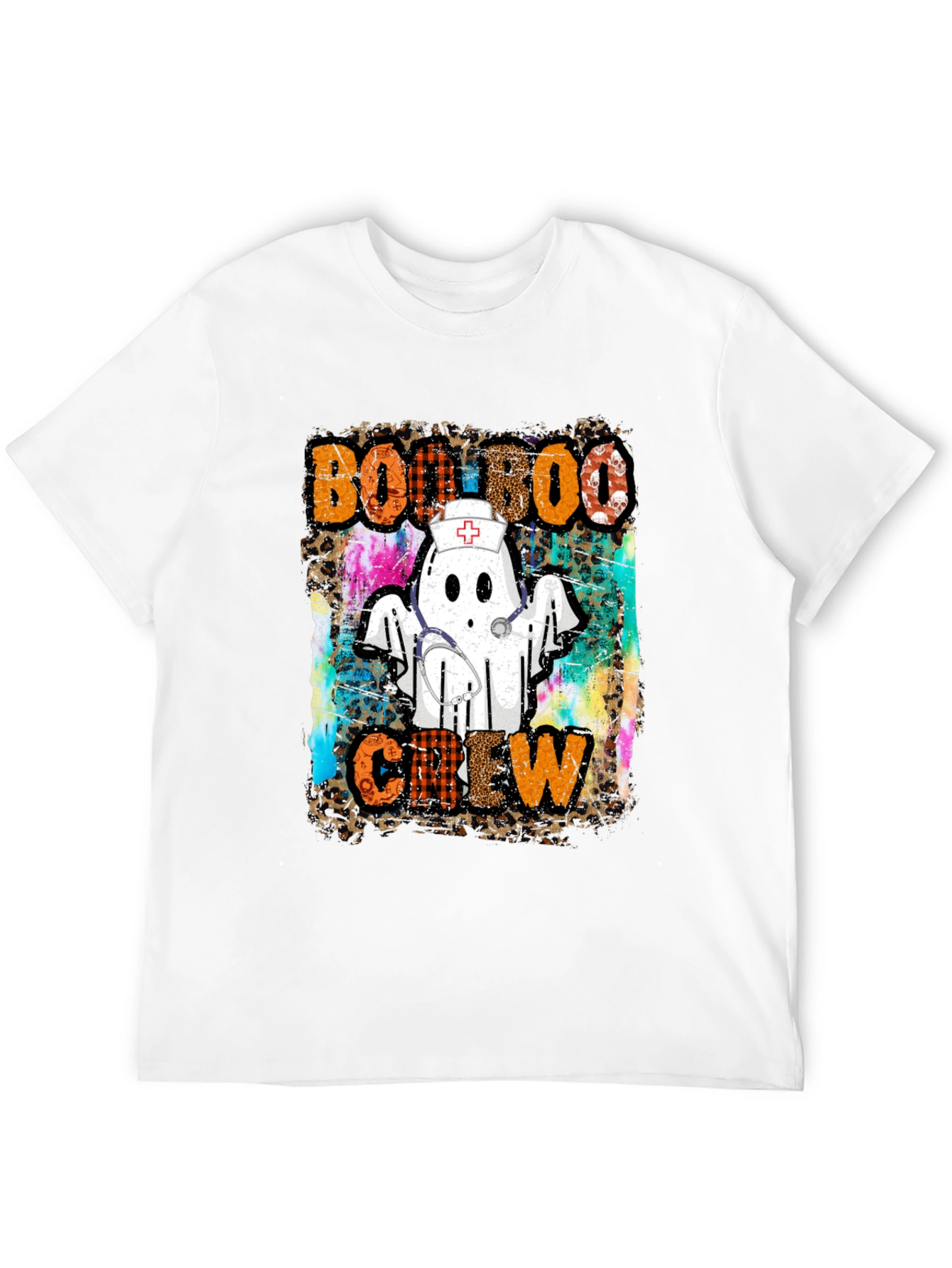 Boo Boo Crew Nurse Ghost T-Shirt