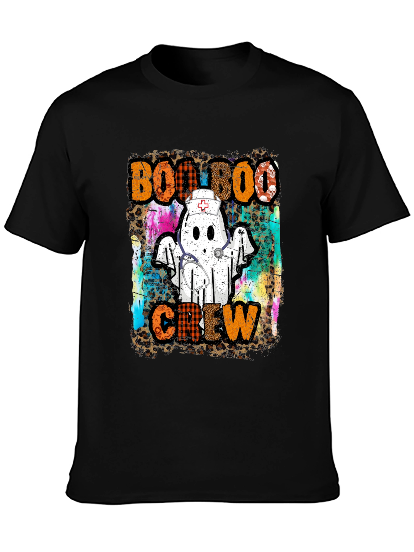Boo Boo Crew Nurse Ghost T-Shirt