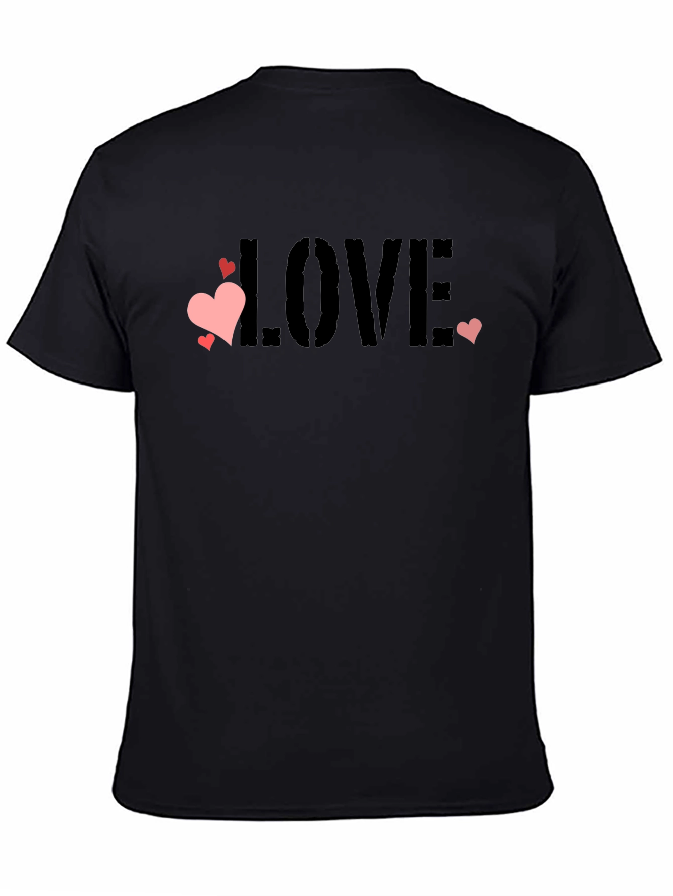 Love Heart Graphic Tee - Stylish Casual Wear