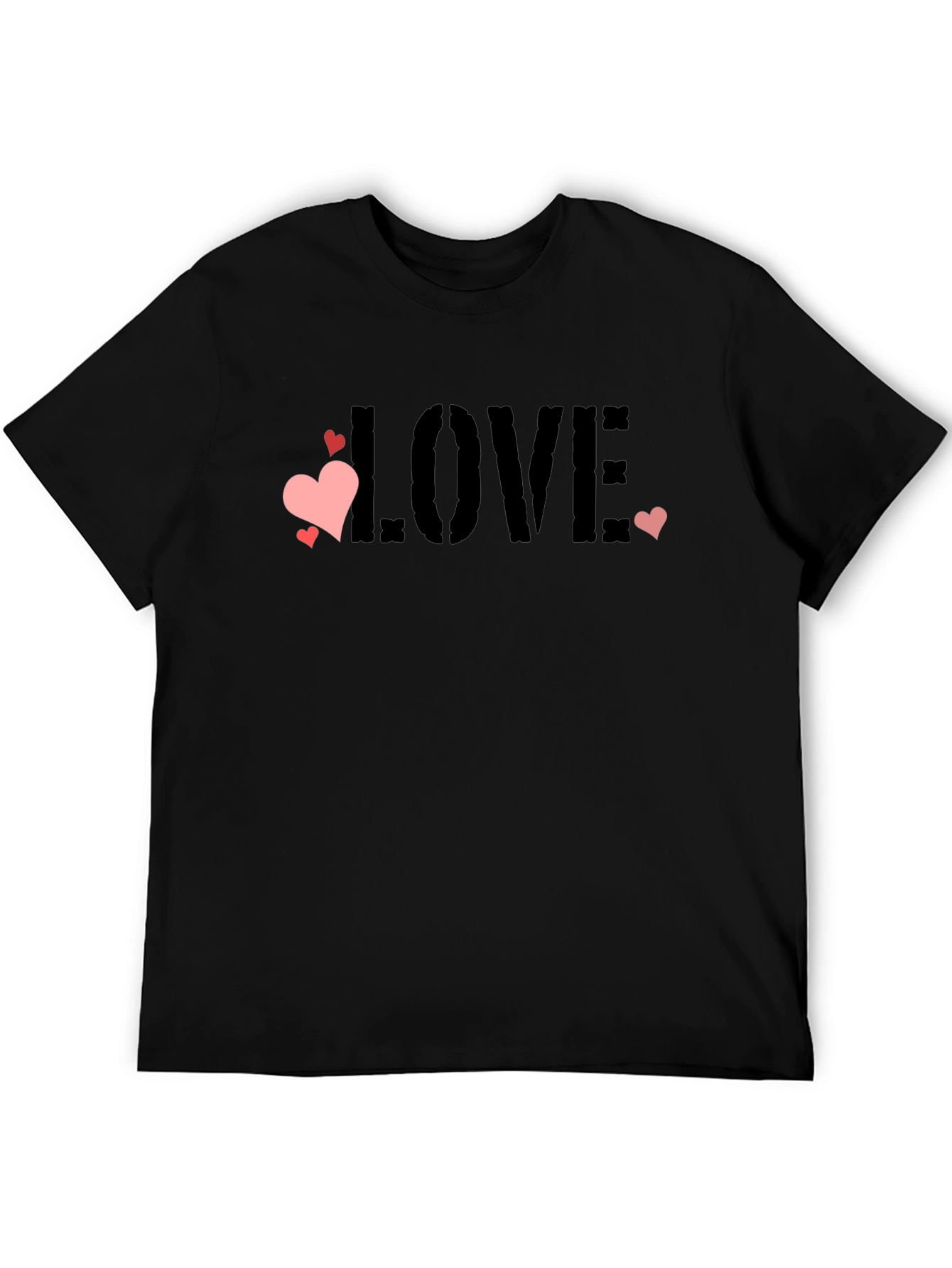 Love Heart Graphic Tee - Stylish Casual Wear