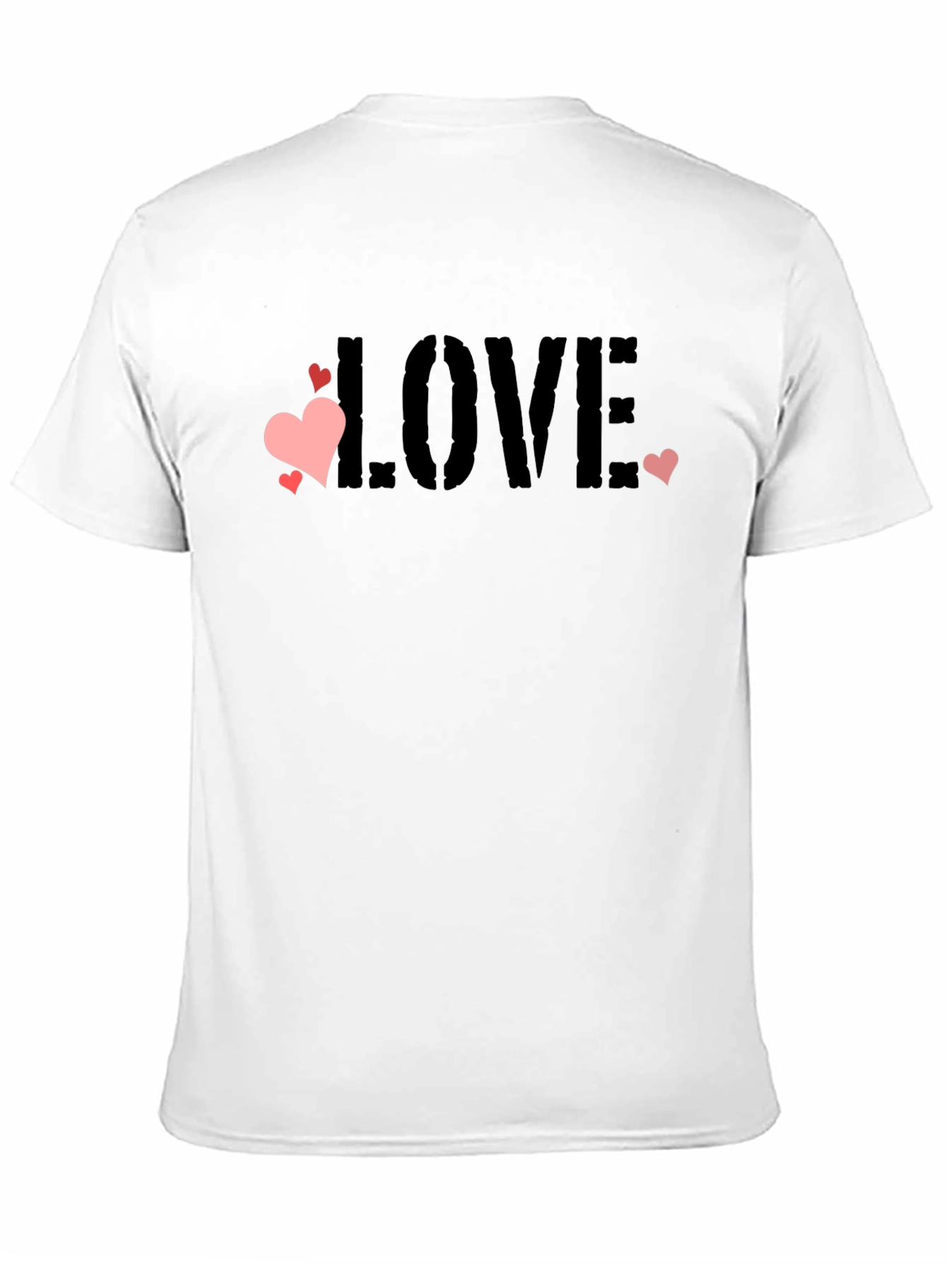 Love Heart Graphic Tee - Stylish Casual Wear
