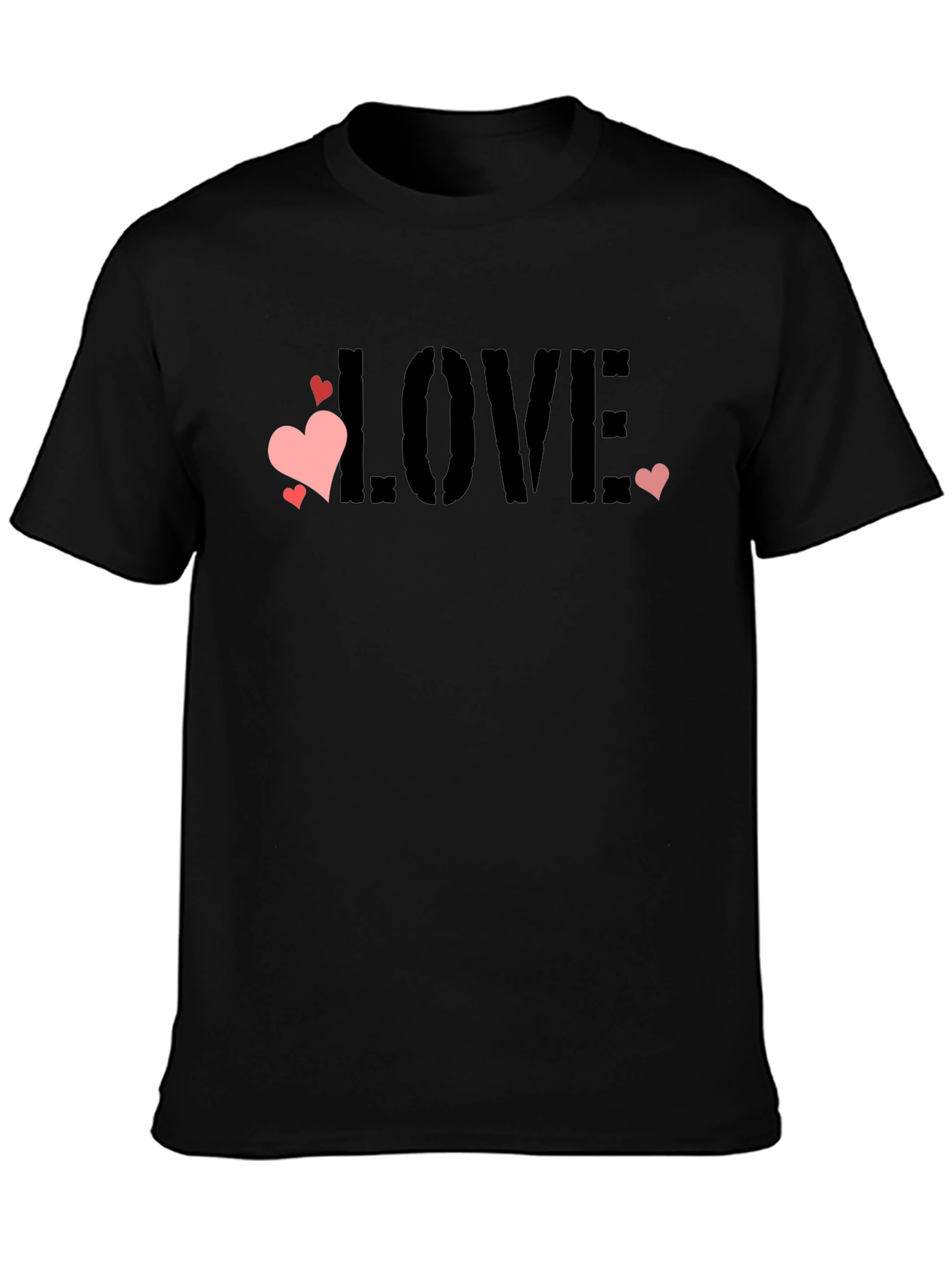 Love Heart Graphic Tee - Stylish Casual Wear