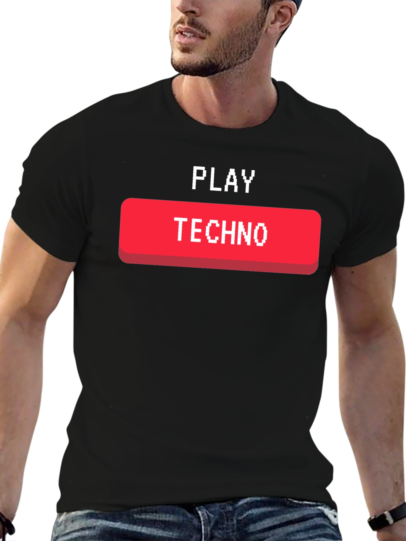 Play Techno T-Shirt - Music Lover Tee