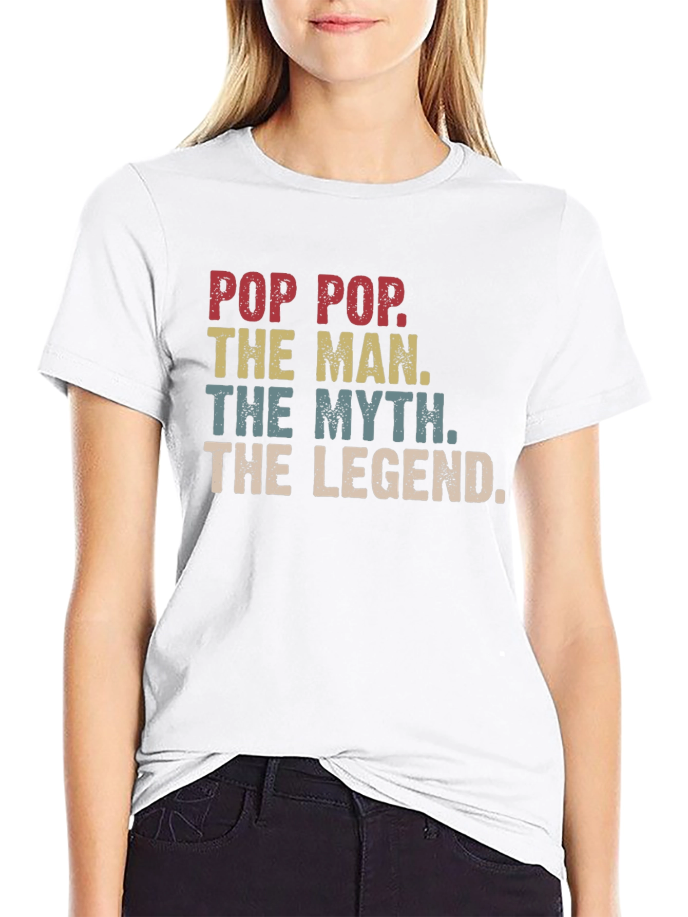 Pop Pop The Man The Myth The Legend T-Shirt