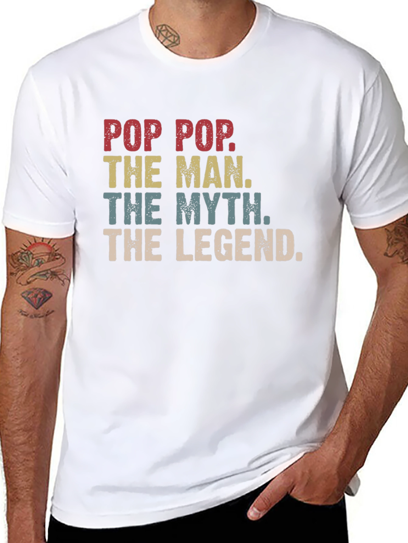 Pop Pop The Man The Myth The Legend T-Shirt