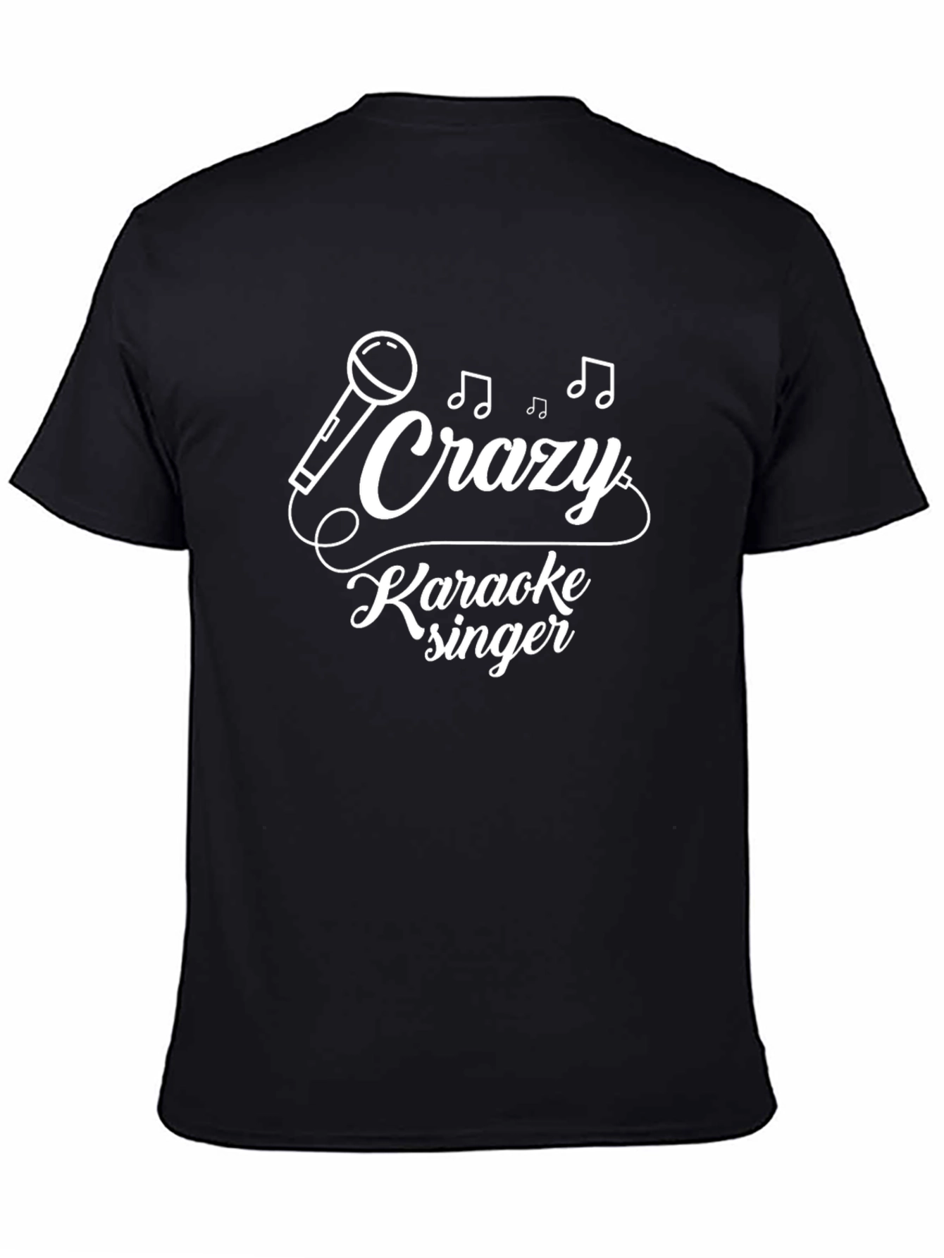 Crazy Karaoke Singer Graphic Tee