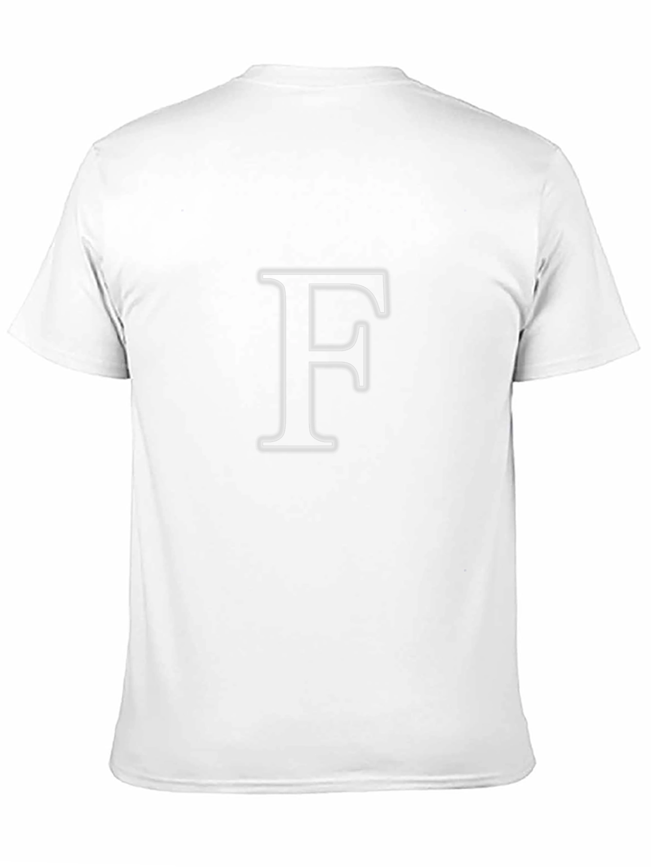 Initial F Black T-Shirt