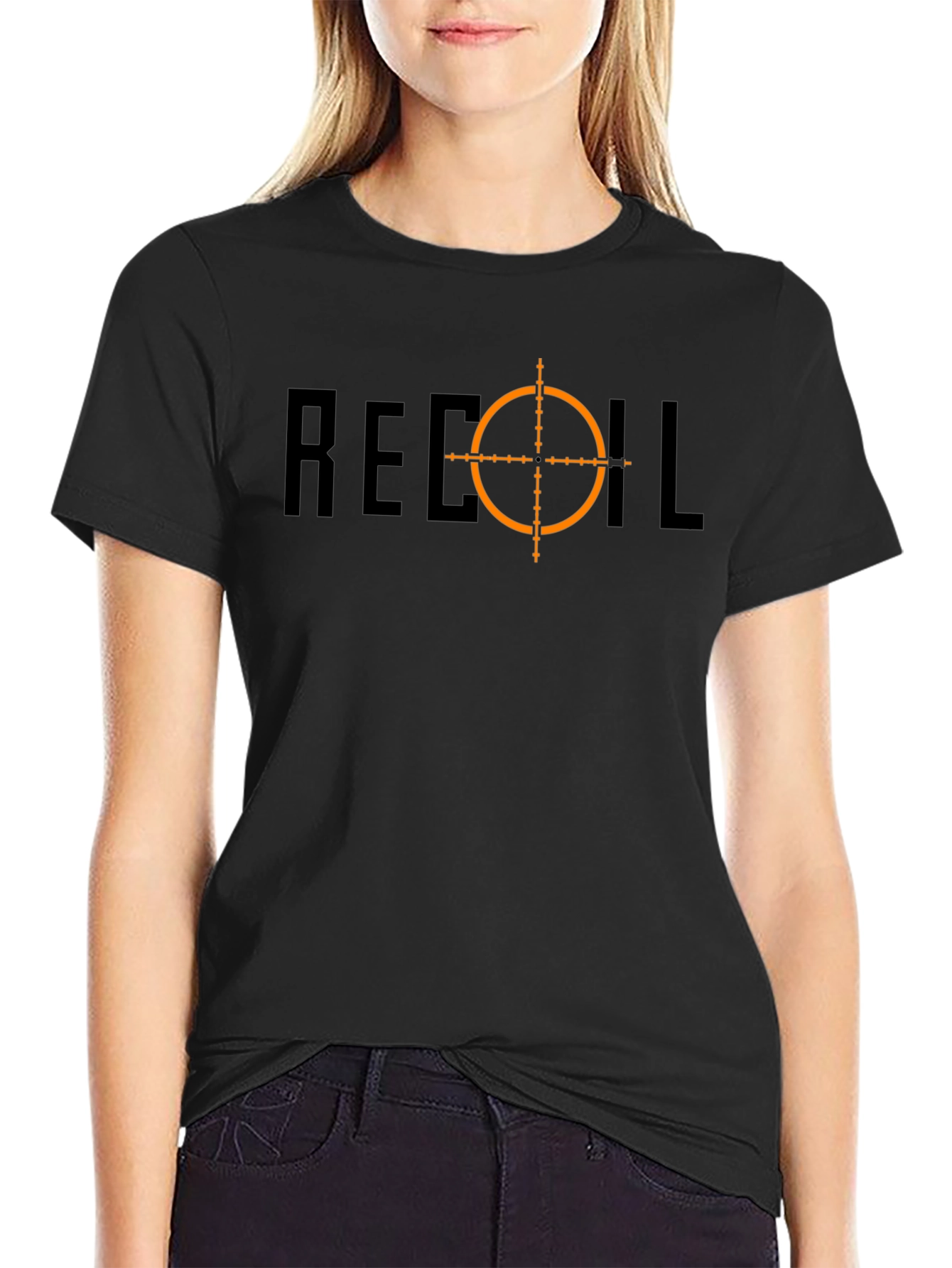 Recoil T-Shirt with Crosshair Graphic