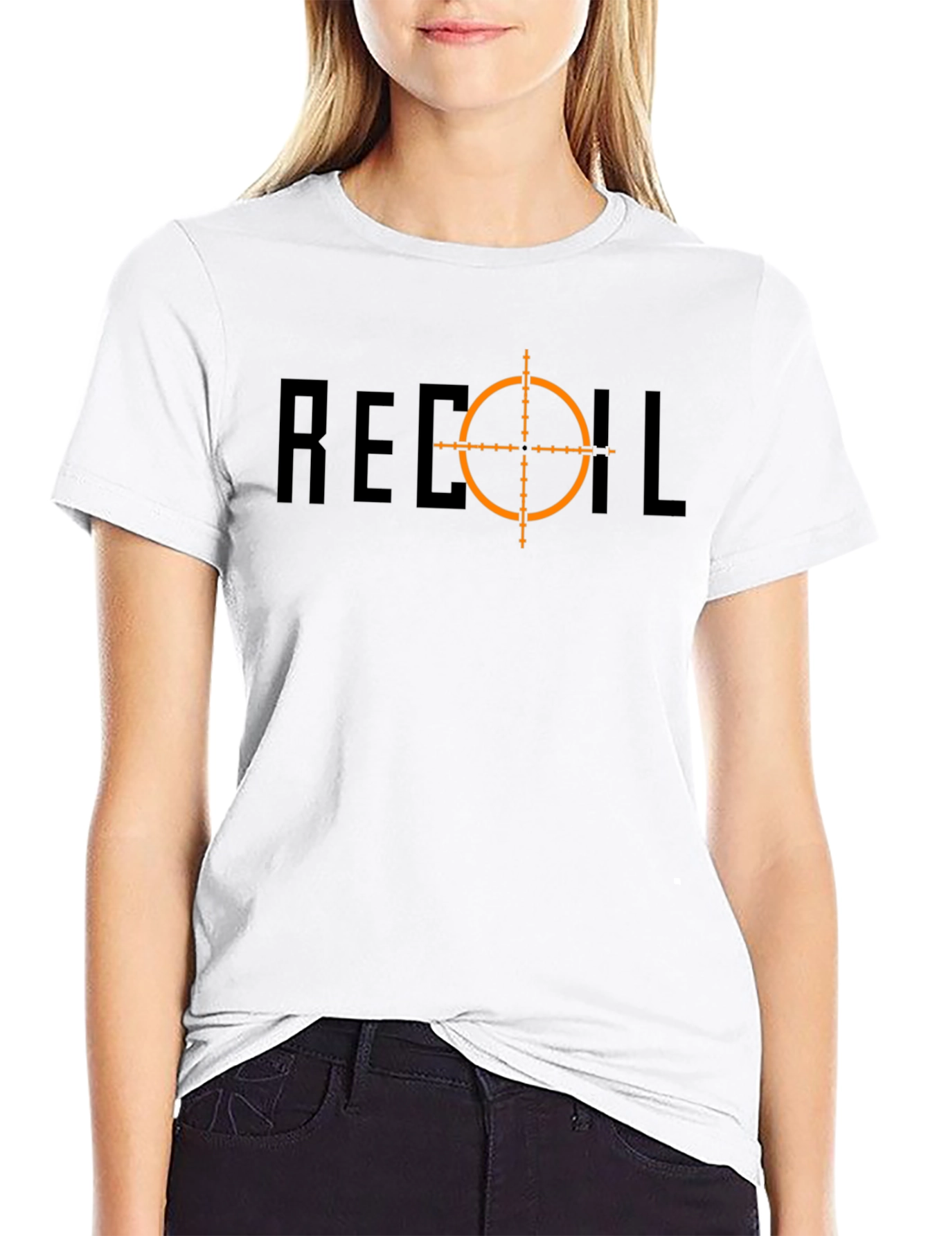 Recoil T-Shirt with Crosshair Graphic