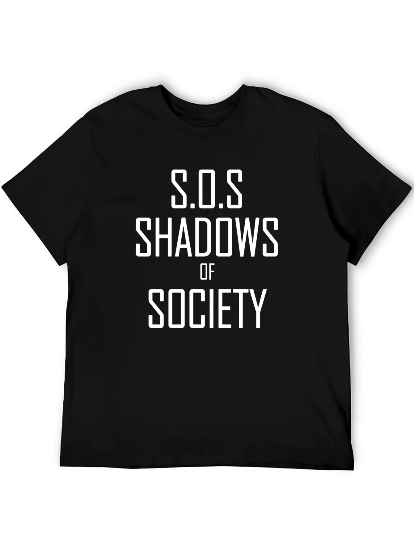 S.O.S Shadows of Society Graphic T-Shirt