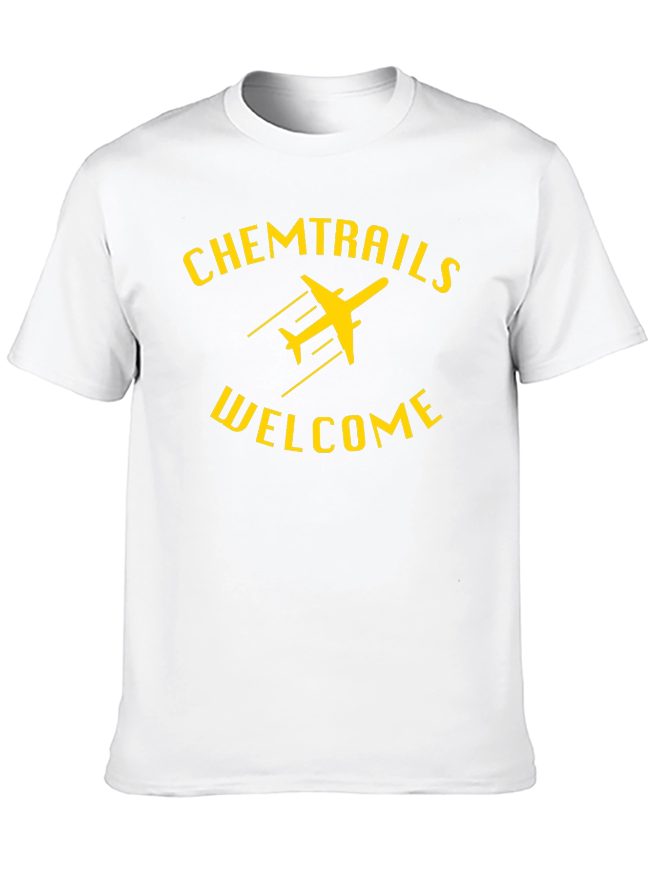 Chemtrails Welcome Graphic T-Shirt
