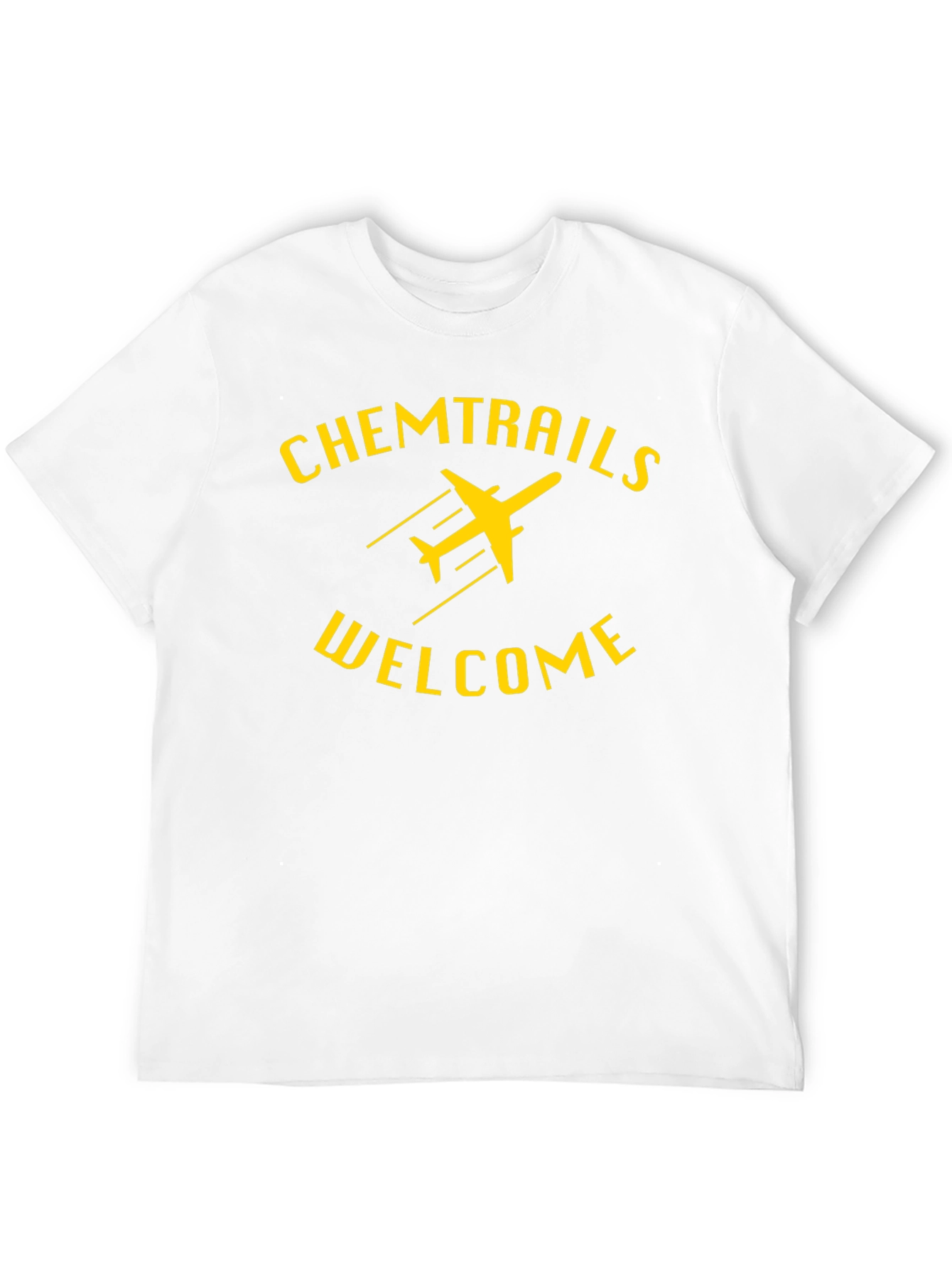 Chemtrails Welcome Graphic T-Shirt