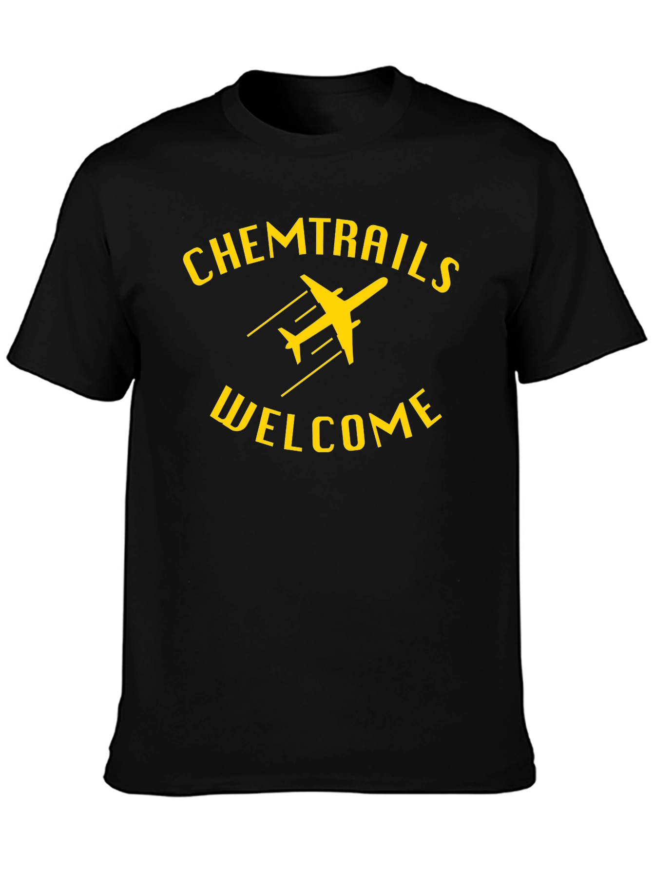 Chemtrails Welcome Graphic T-Shirt