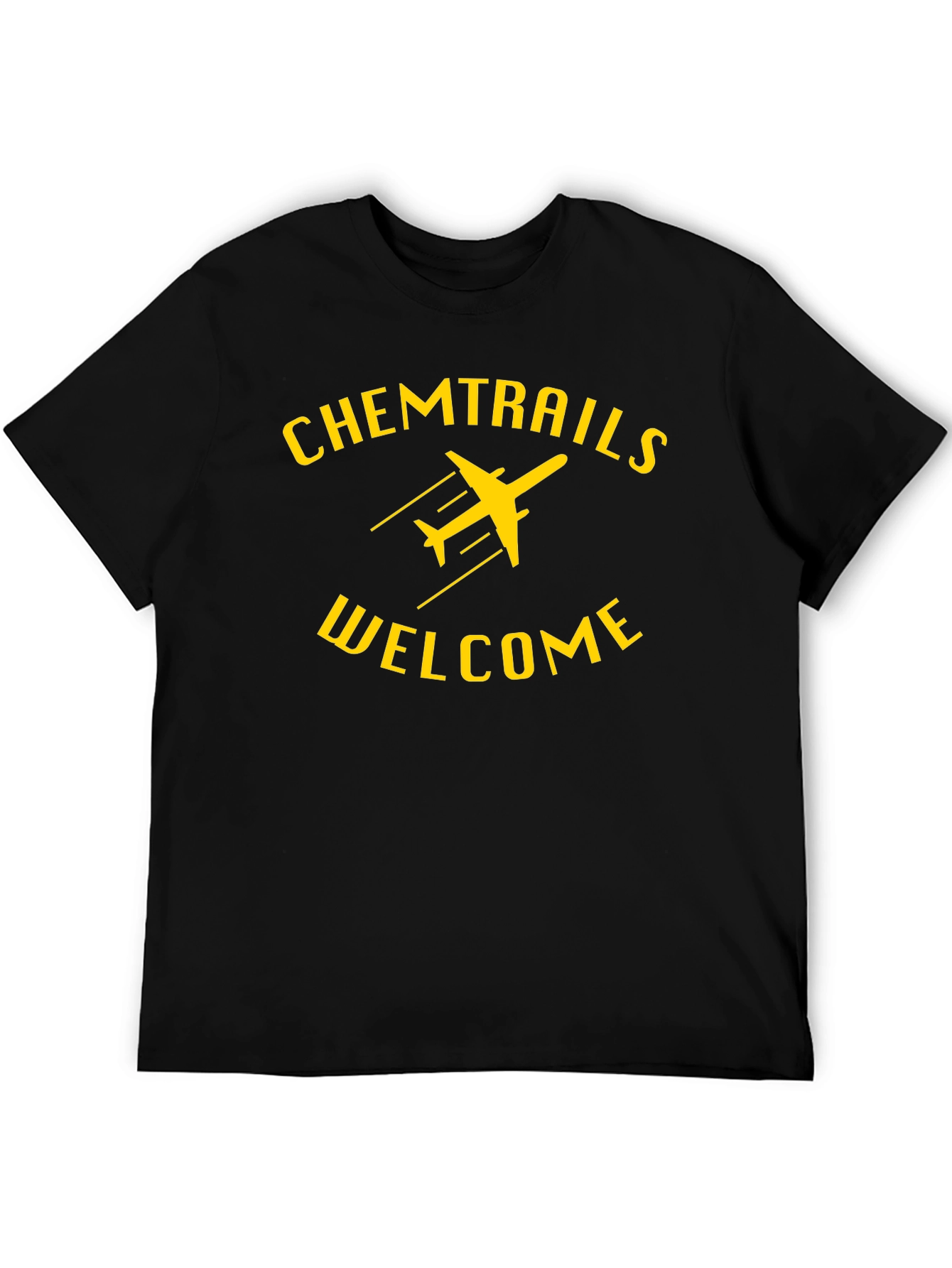 Chemtrails Welcome Graphic T-Shirt