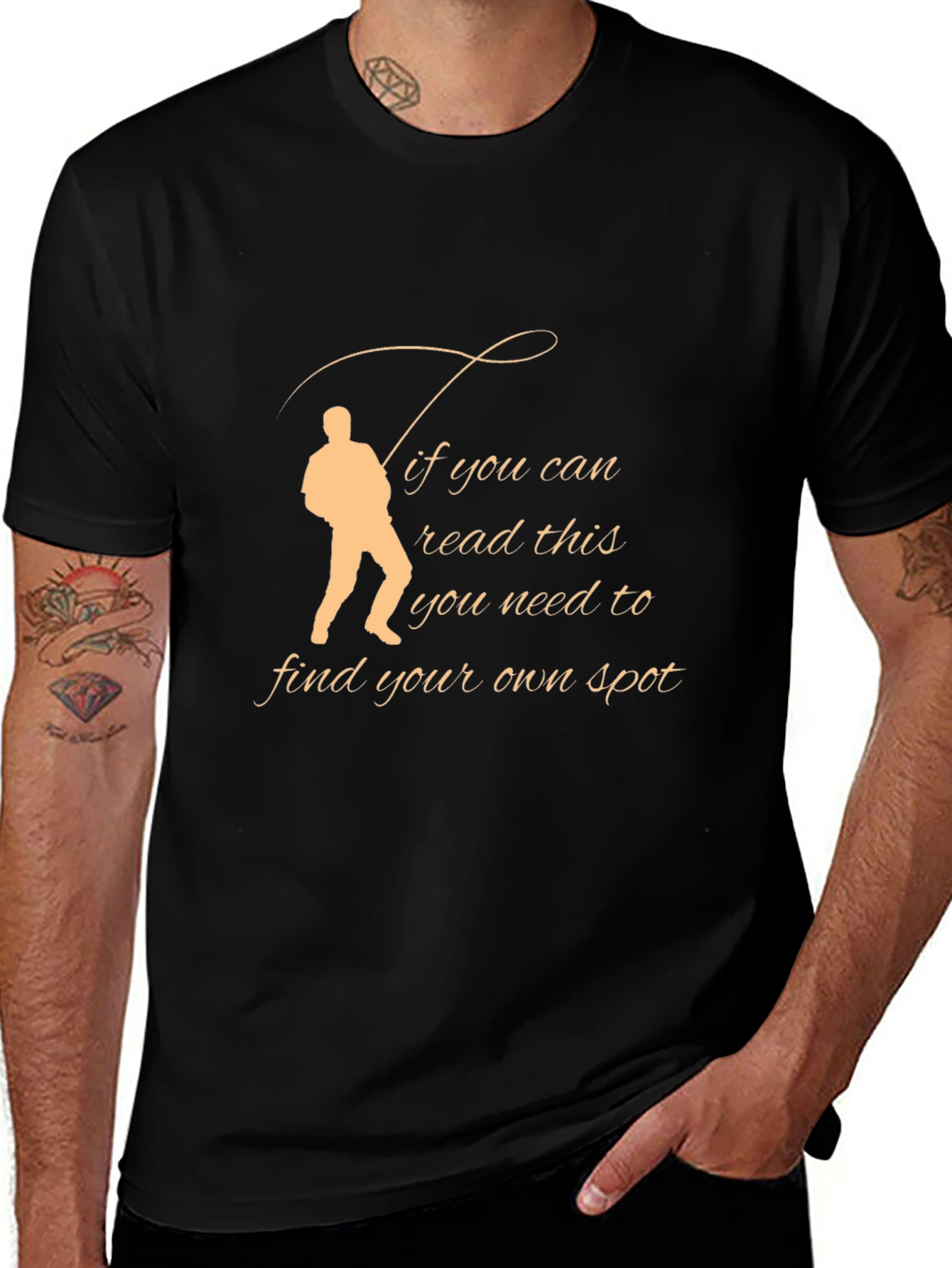 Fishing T-Shirt - Find Your Own Spot