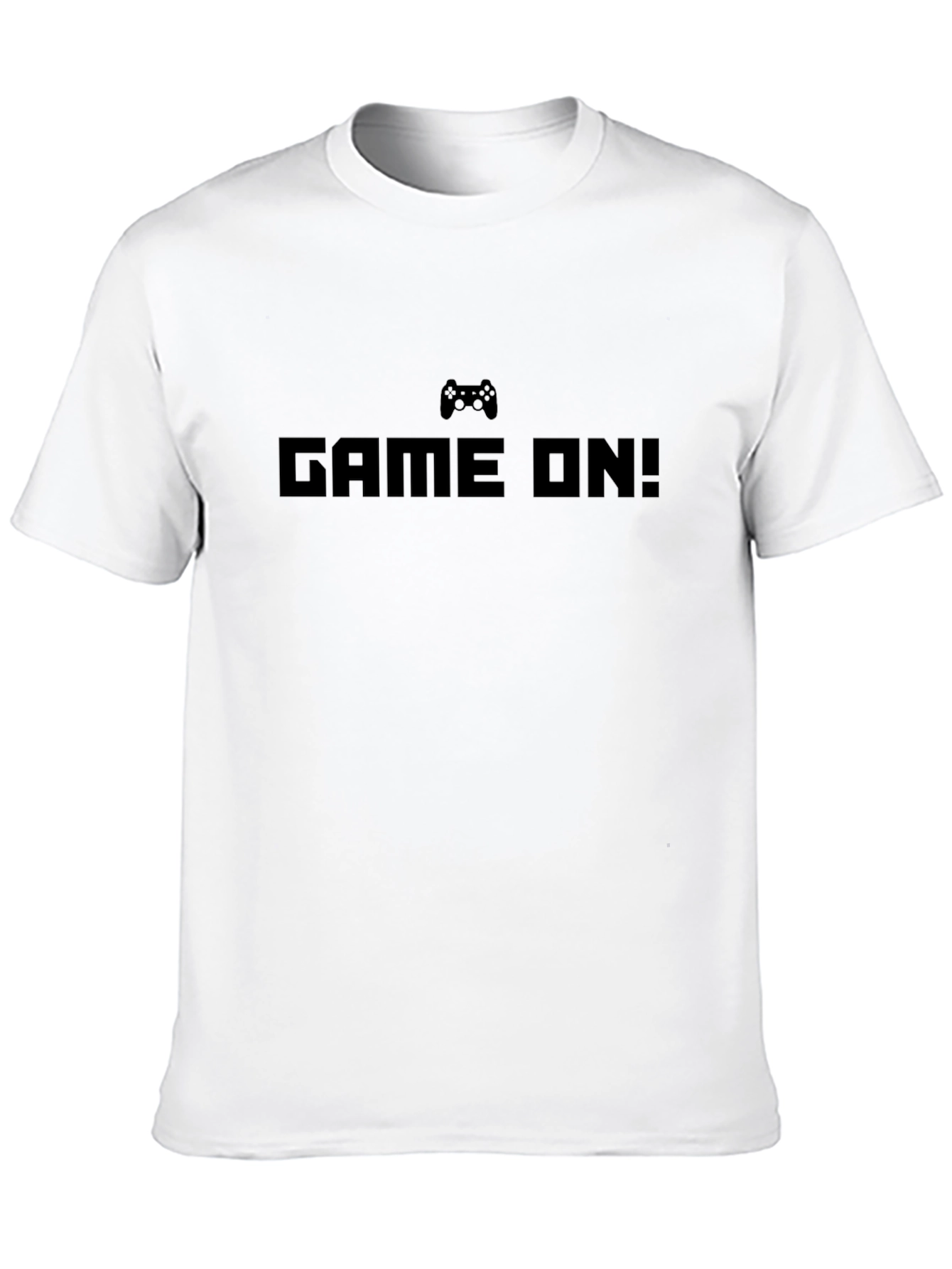 Game On! Black Graphic T-Shirt