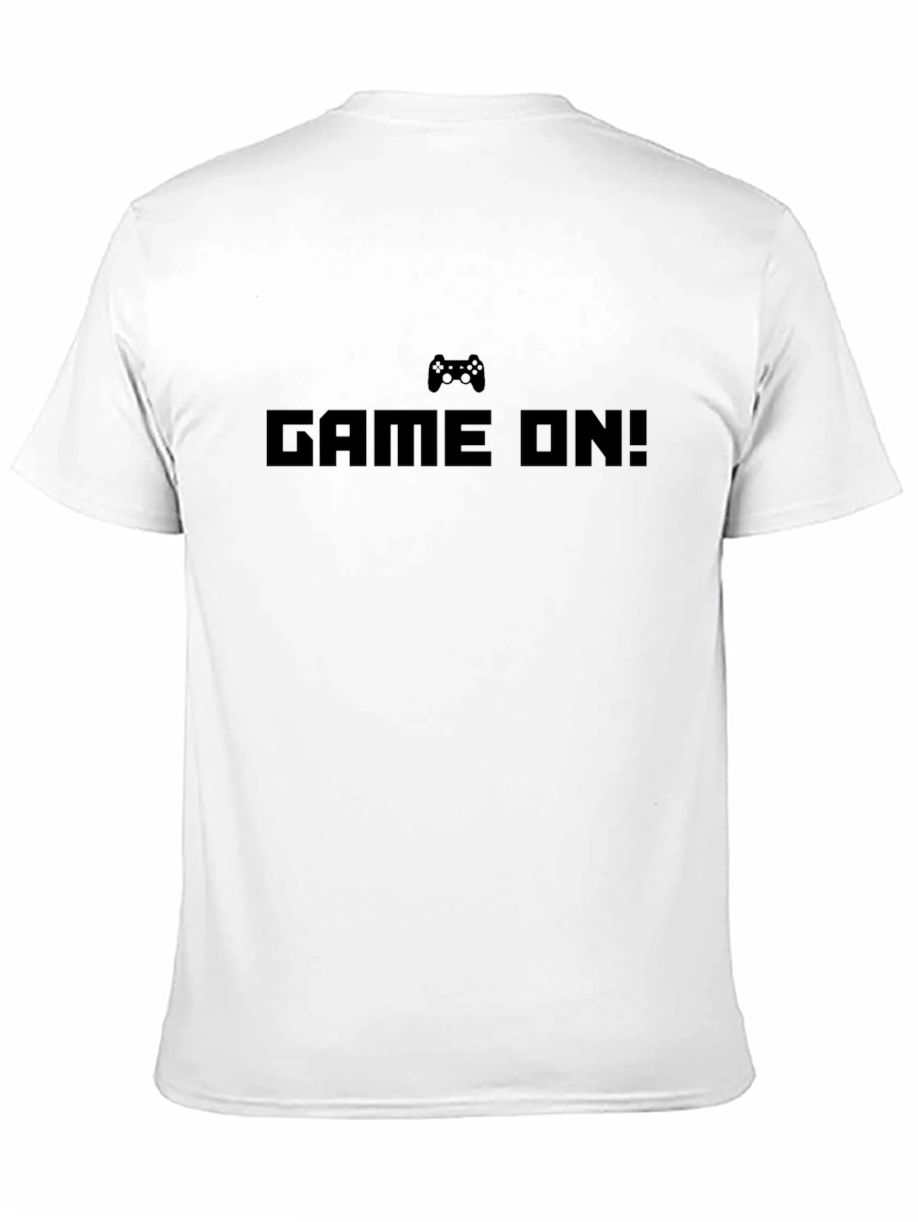Game On! Black Graphic T-Shirt