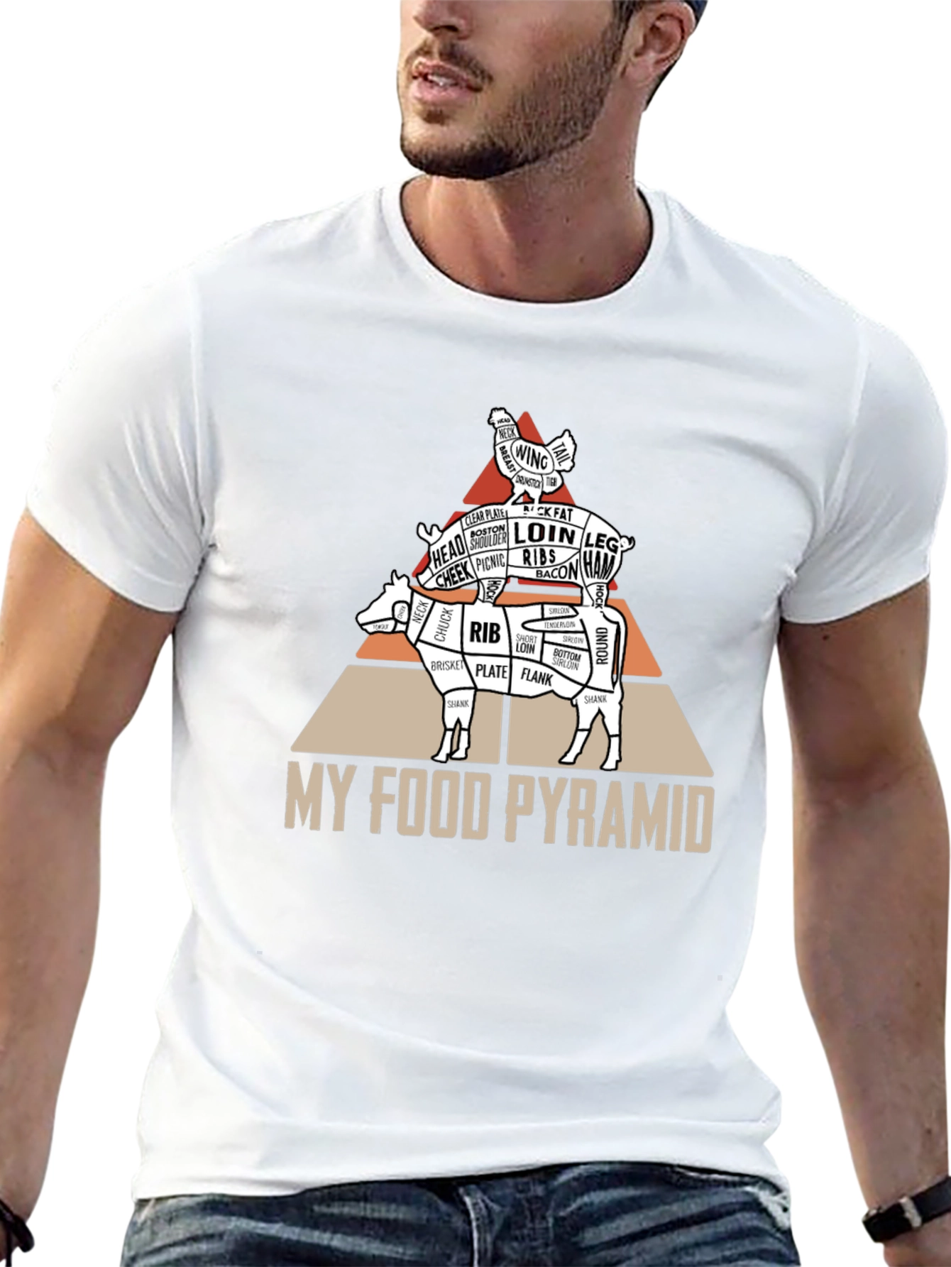 My Food Pyramid T-Shirt