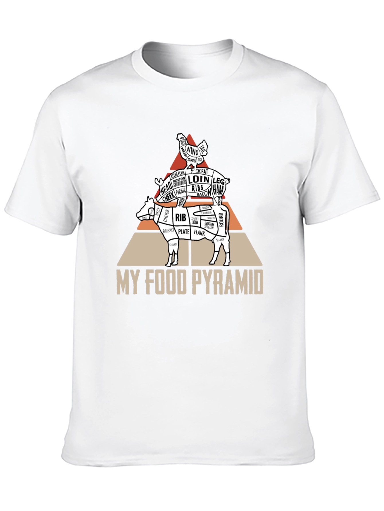 My Food Pyramid T-Shirt