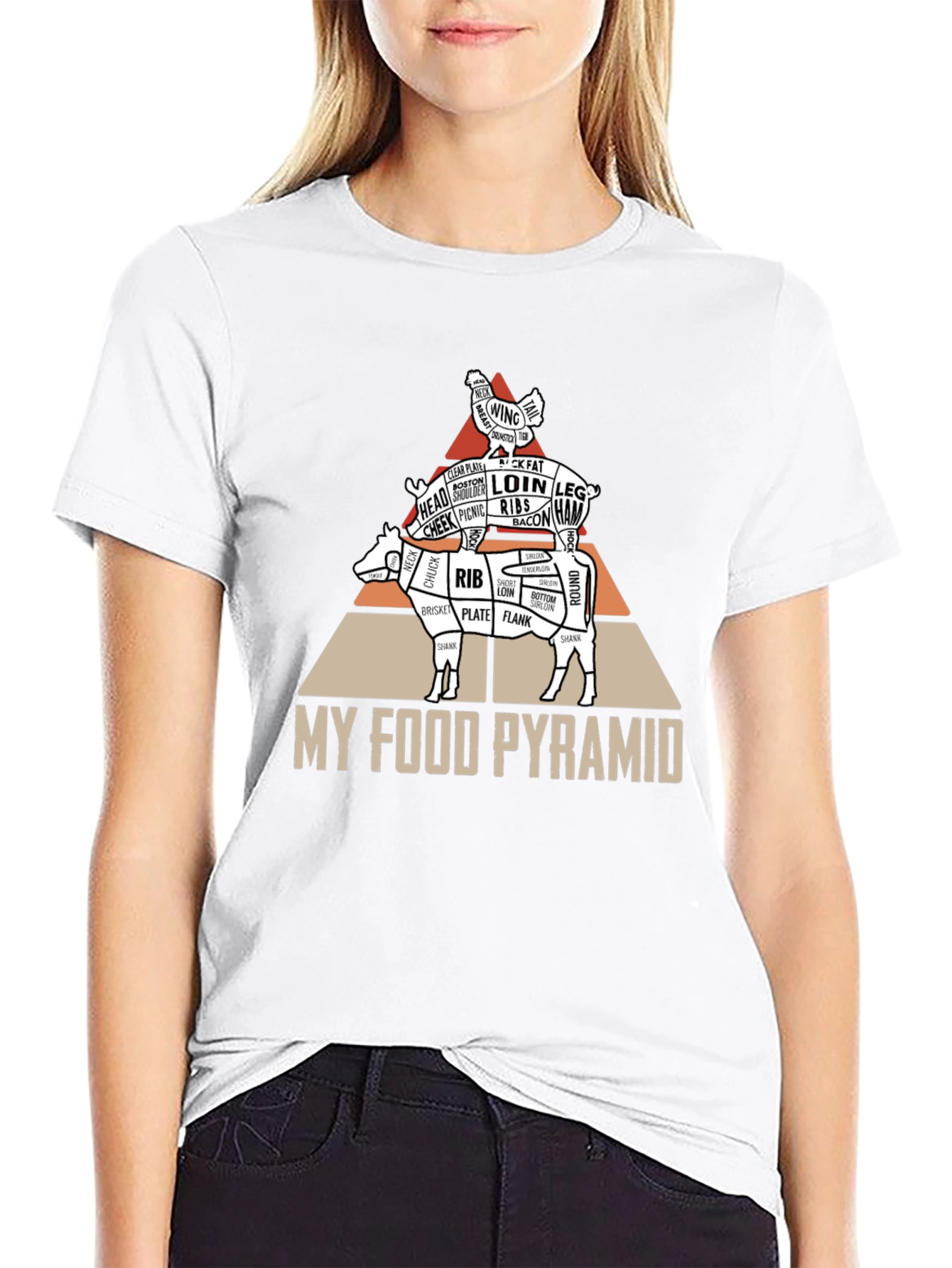 My Food Pyramid T-Shirt