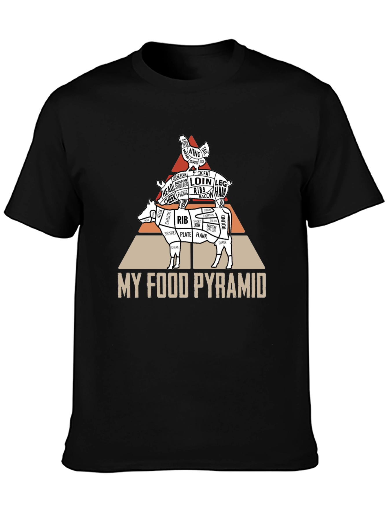 My Food Pyramid T-Shirt