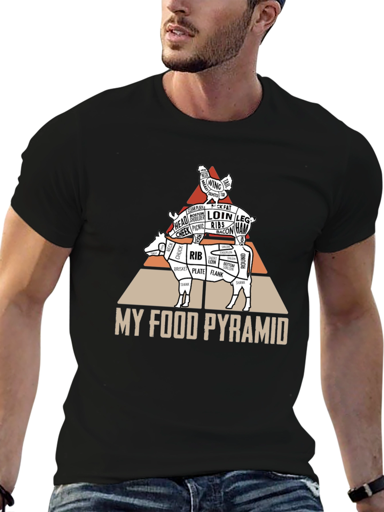 My Food Pyramid T-Shirt
