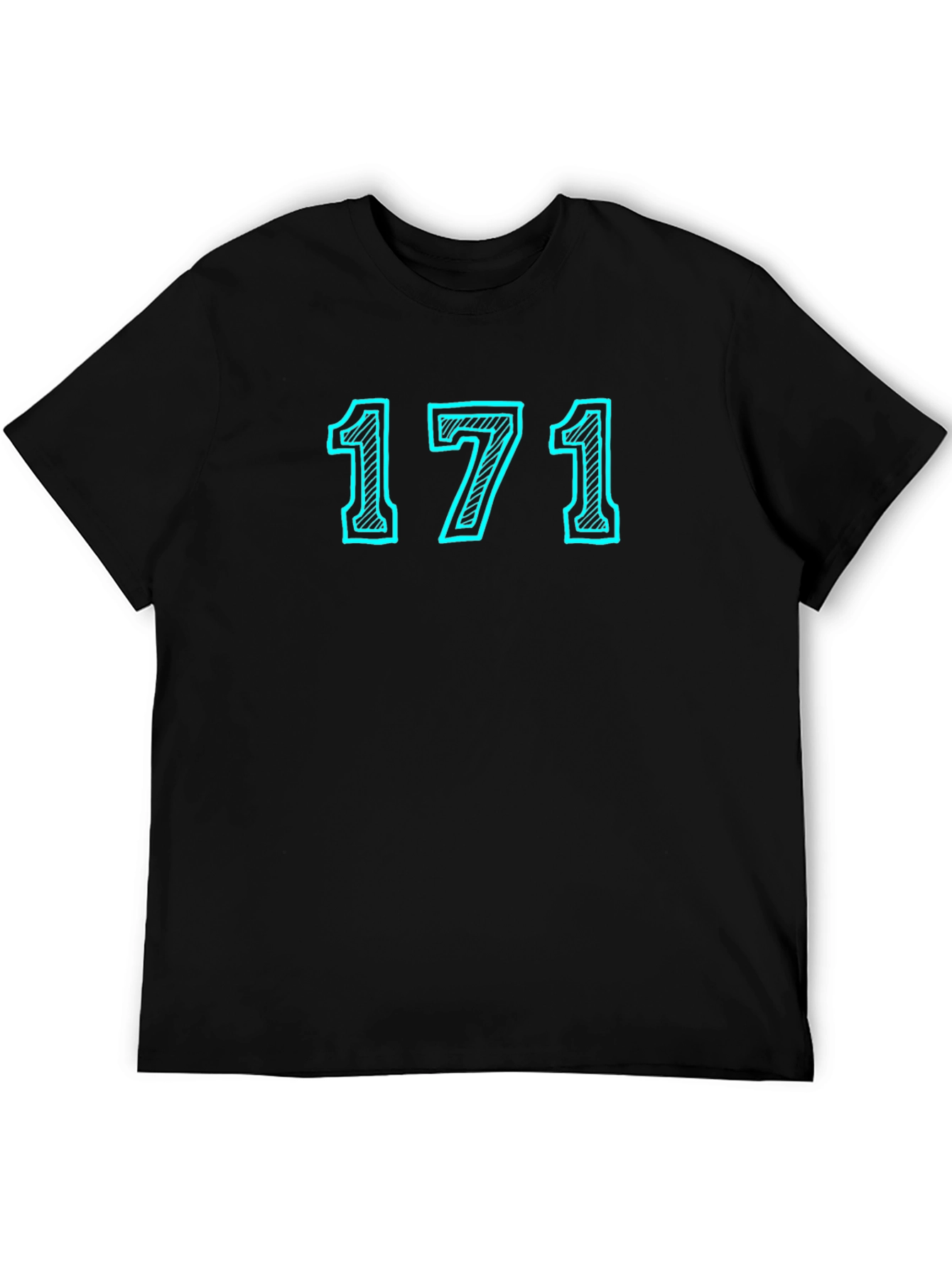 171 Graphic T-Shirt - Black Tee
