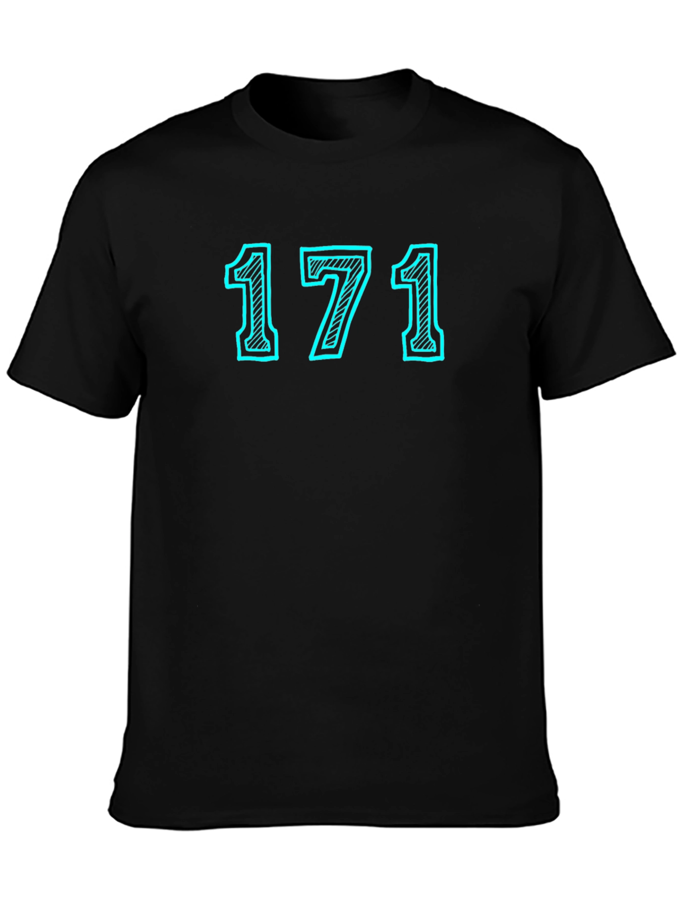 171 Graphic T-Shirt - Black Tee