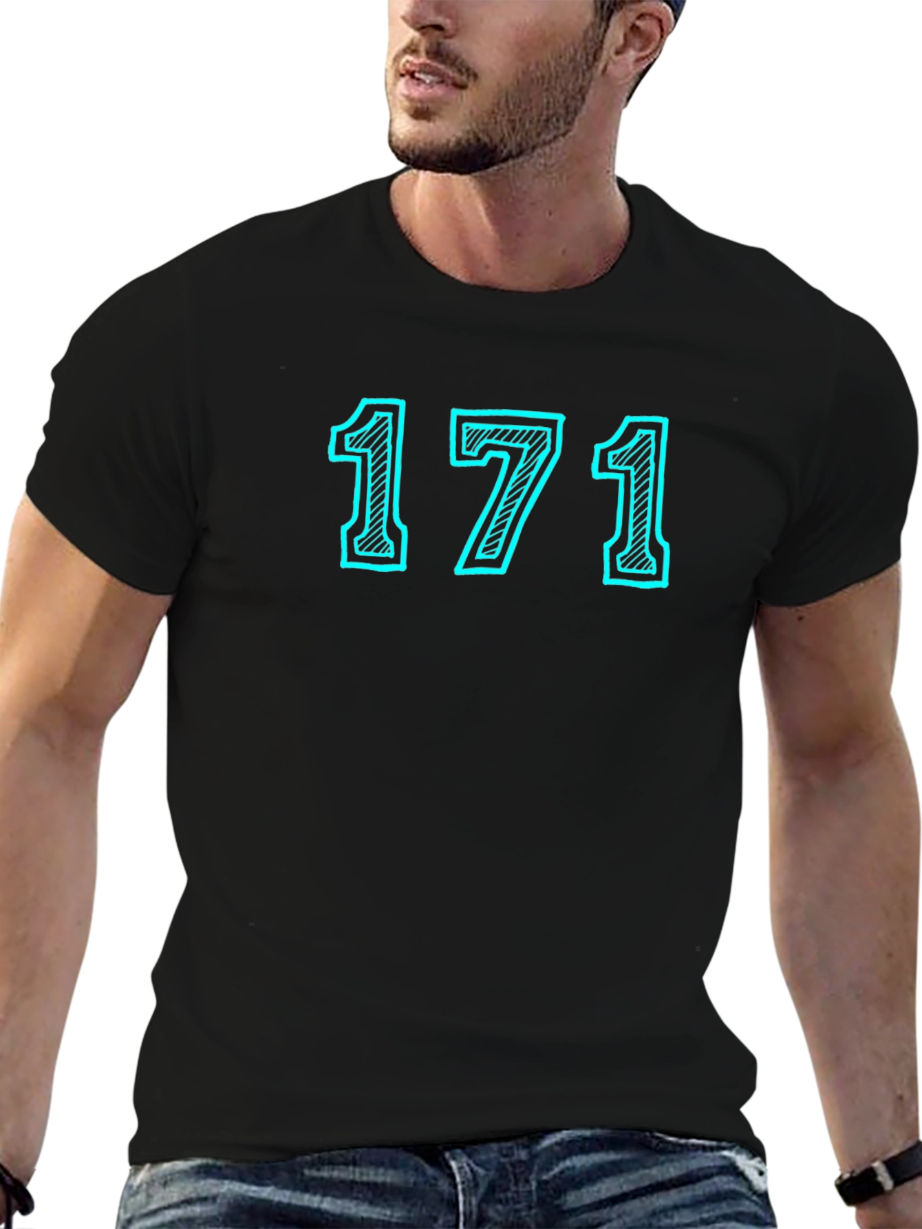 171 Graphic T-Shirt - Black Tee