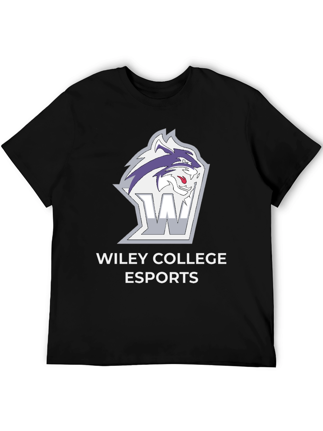 Wiley College Esports T-Shirt - Black