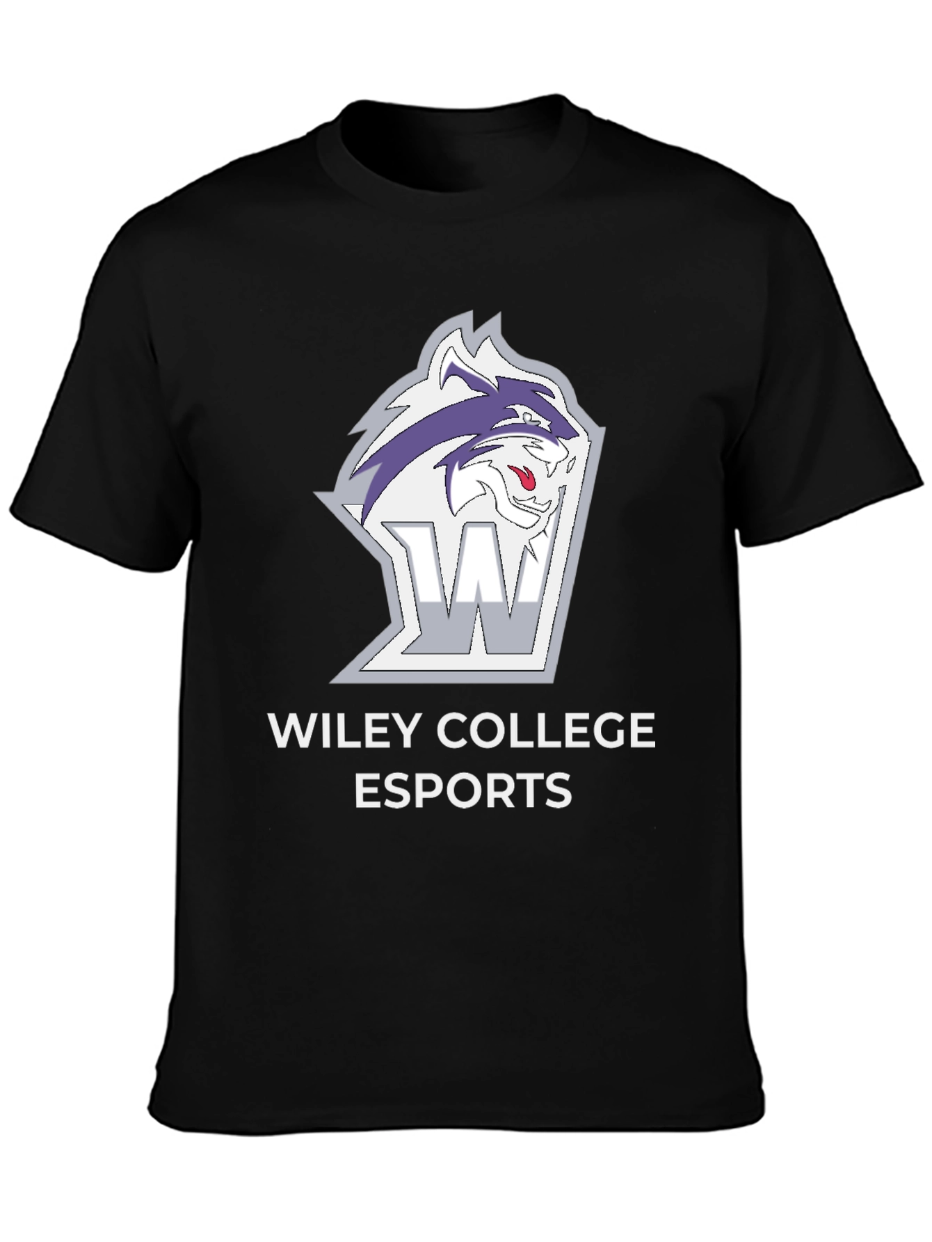 Wiley College Esports T-Shirt - Black