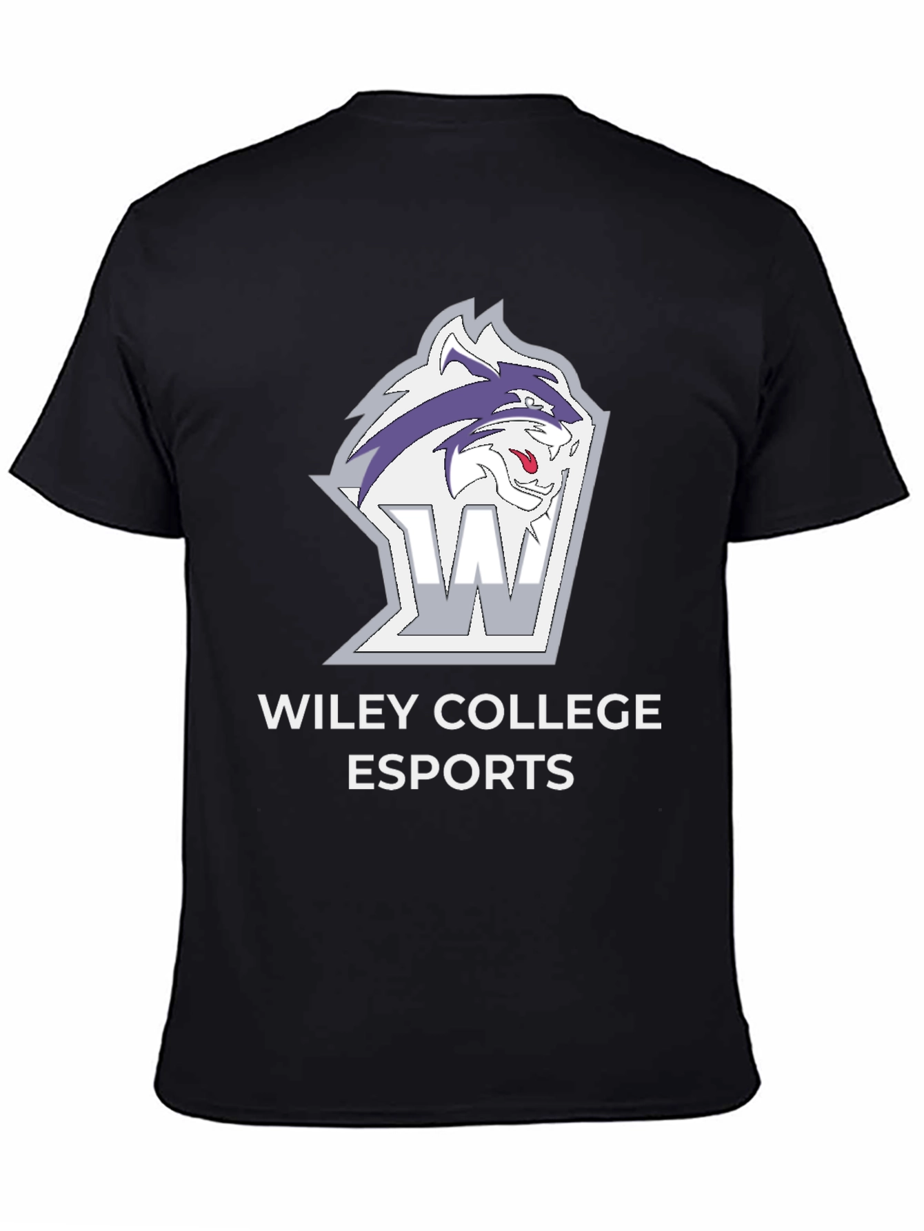 Wiley College Esports T-Shirt - Black