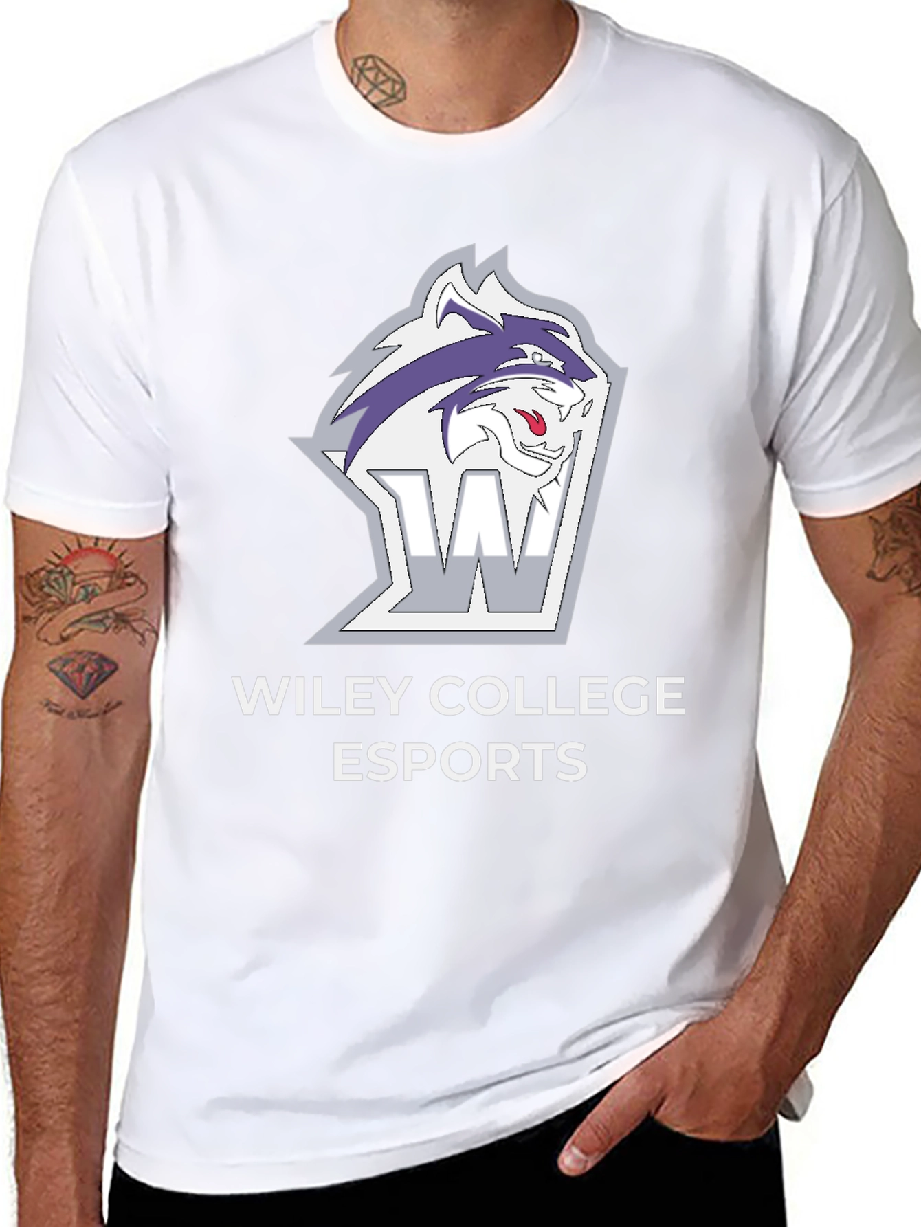 Wiley College Esports T-Shirt - Black