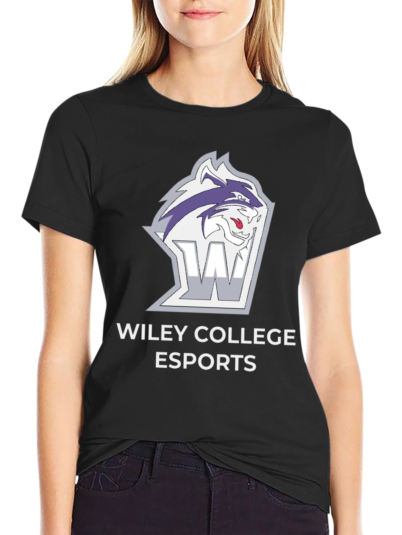 Wiley College Esports T-Shirt - Black