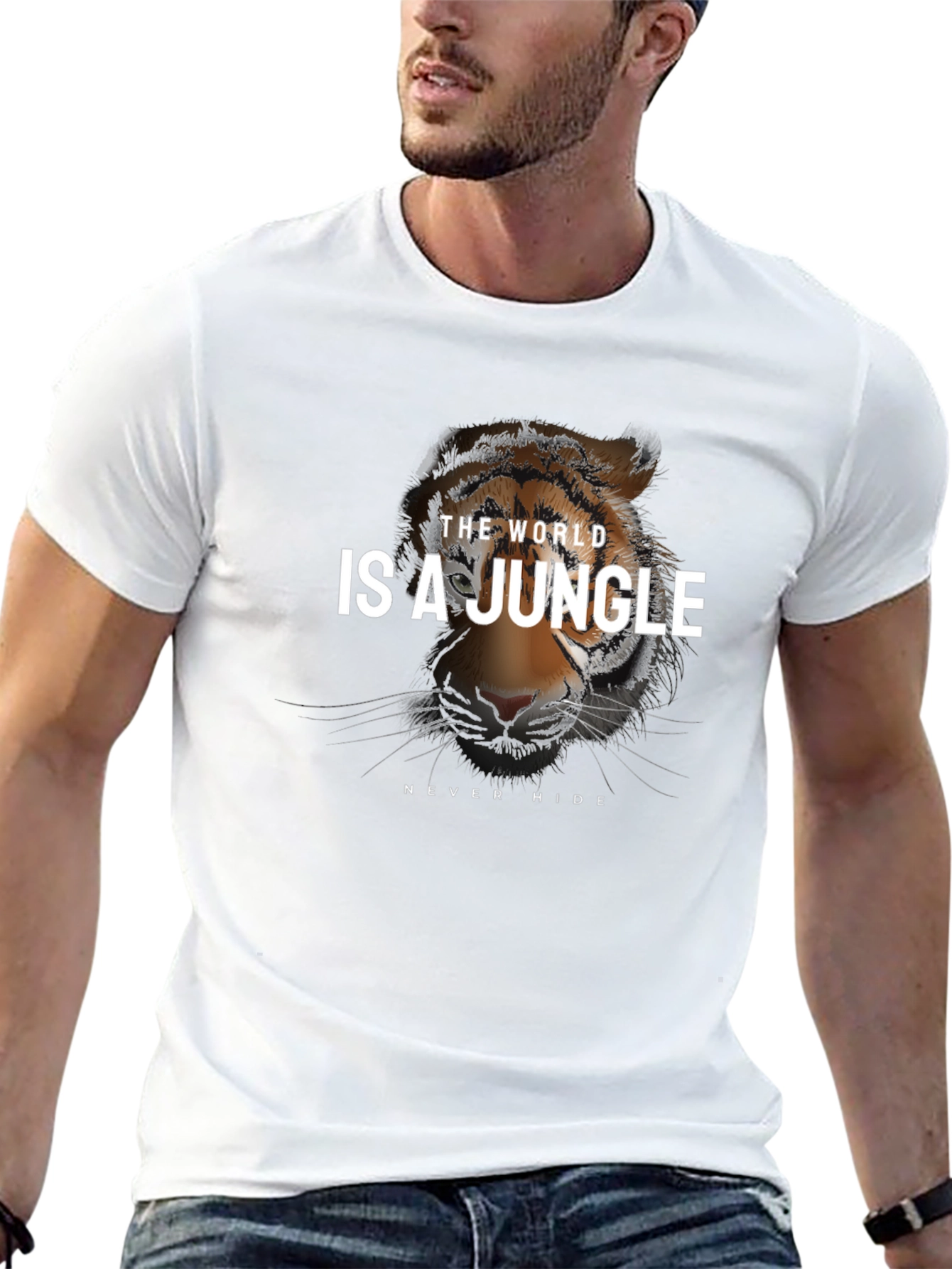 The World is a Jungle Tiger Graphic Tee