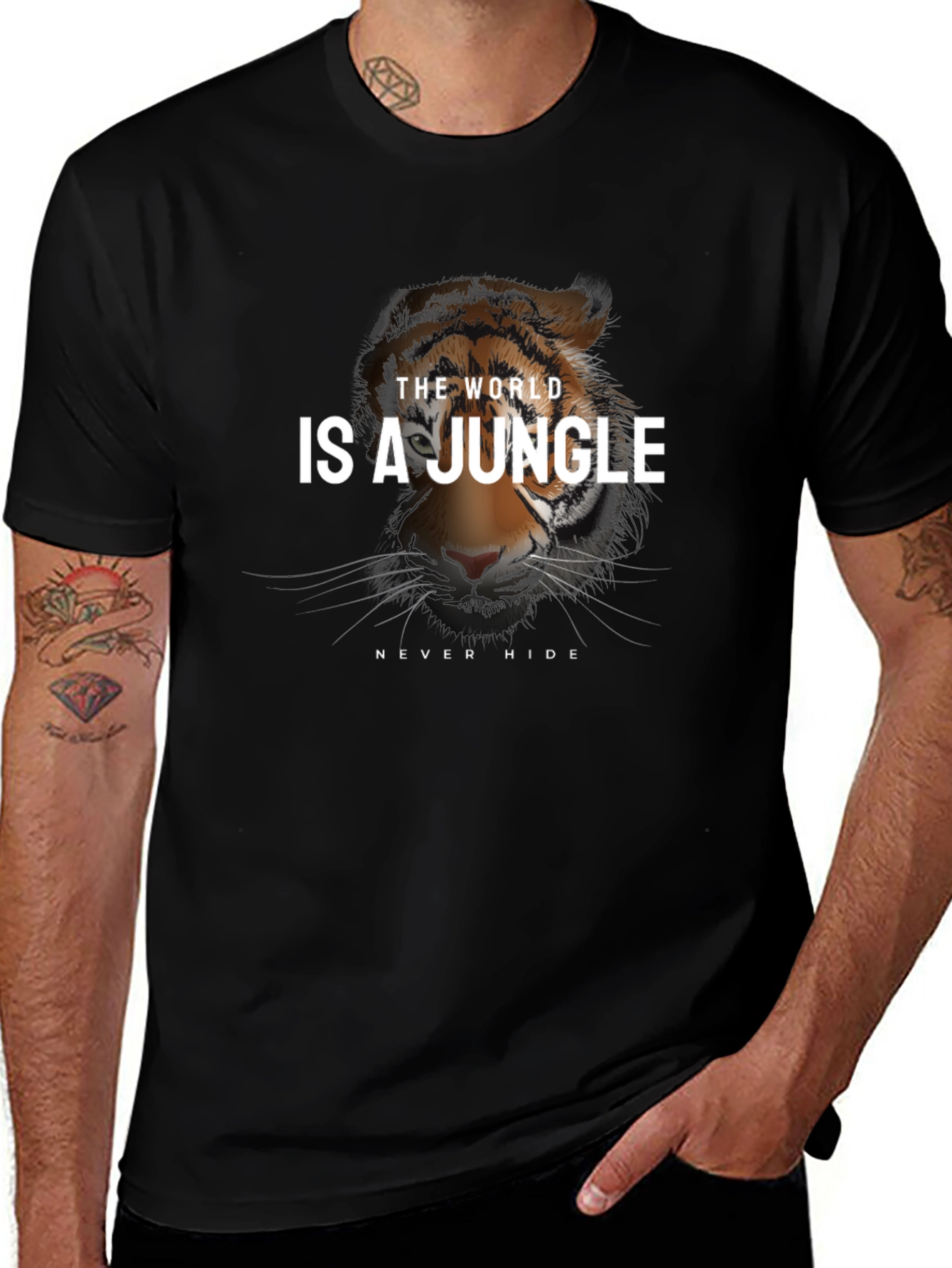 The World is a Jungle Tiger Graphic Tee