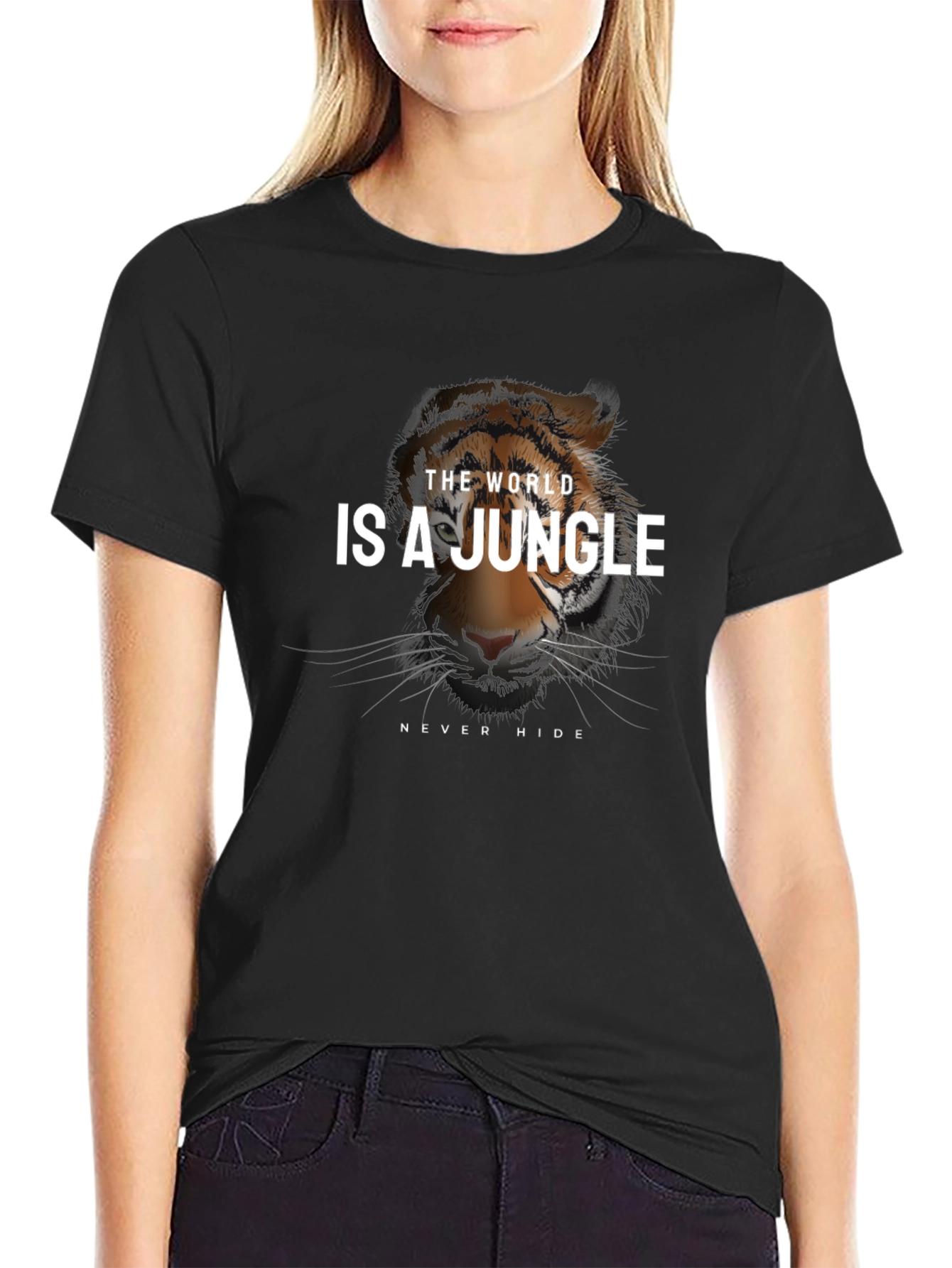 The World is a Jungle Tiger Graphic Tee