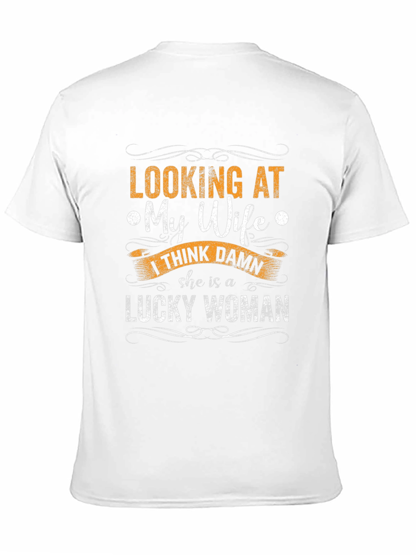 Lucky Wife Graphic Tee - Husband Pride