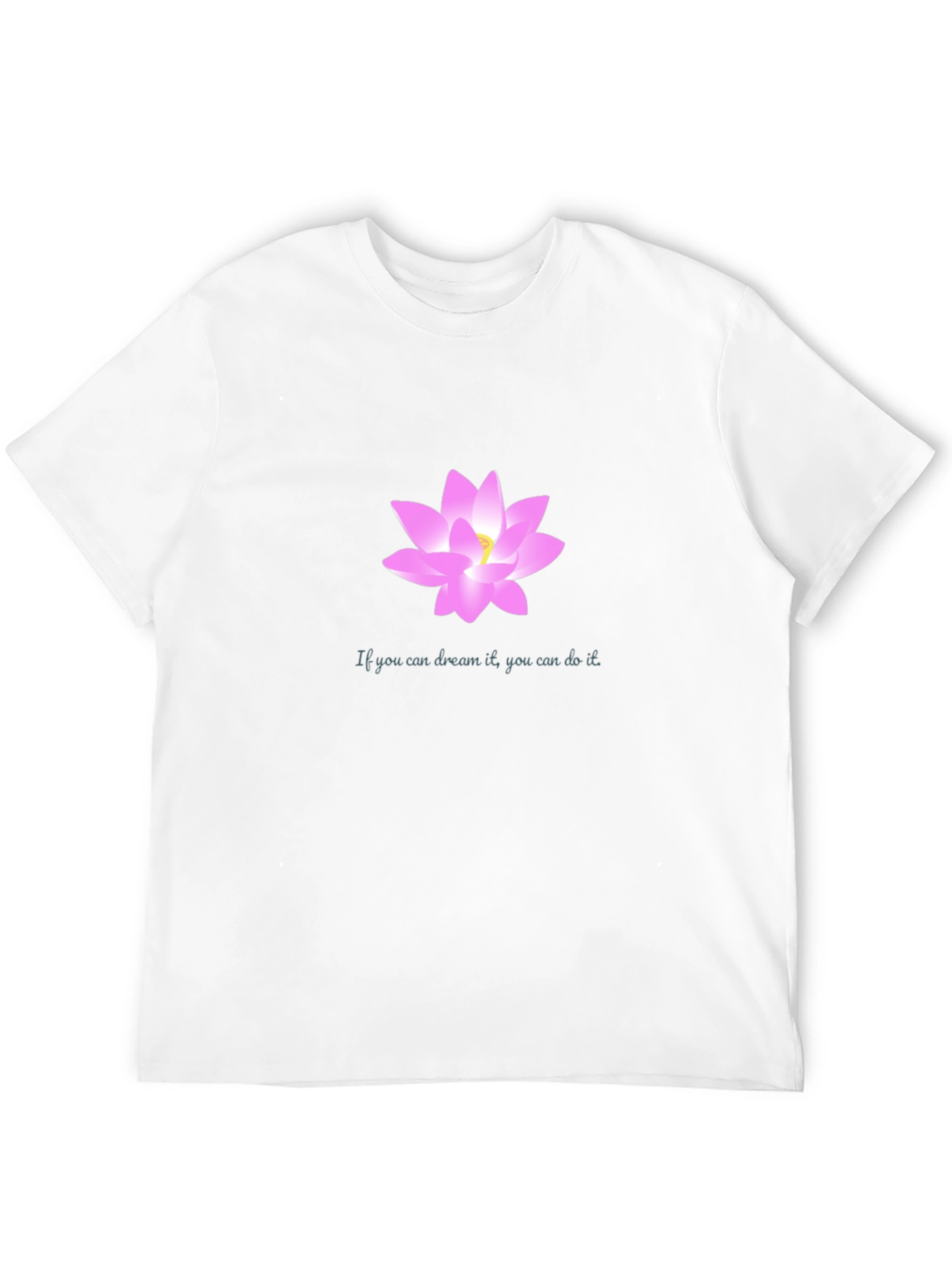 Dream Lotus Black T-Shirt