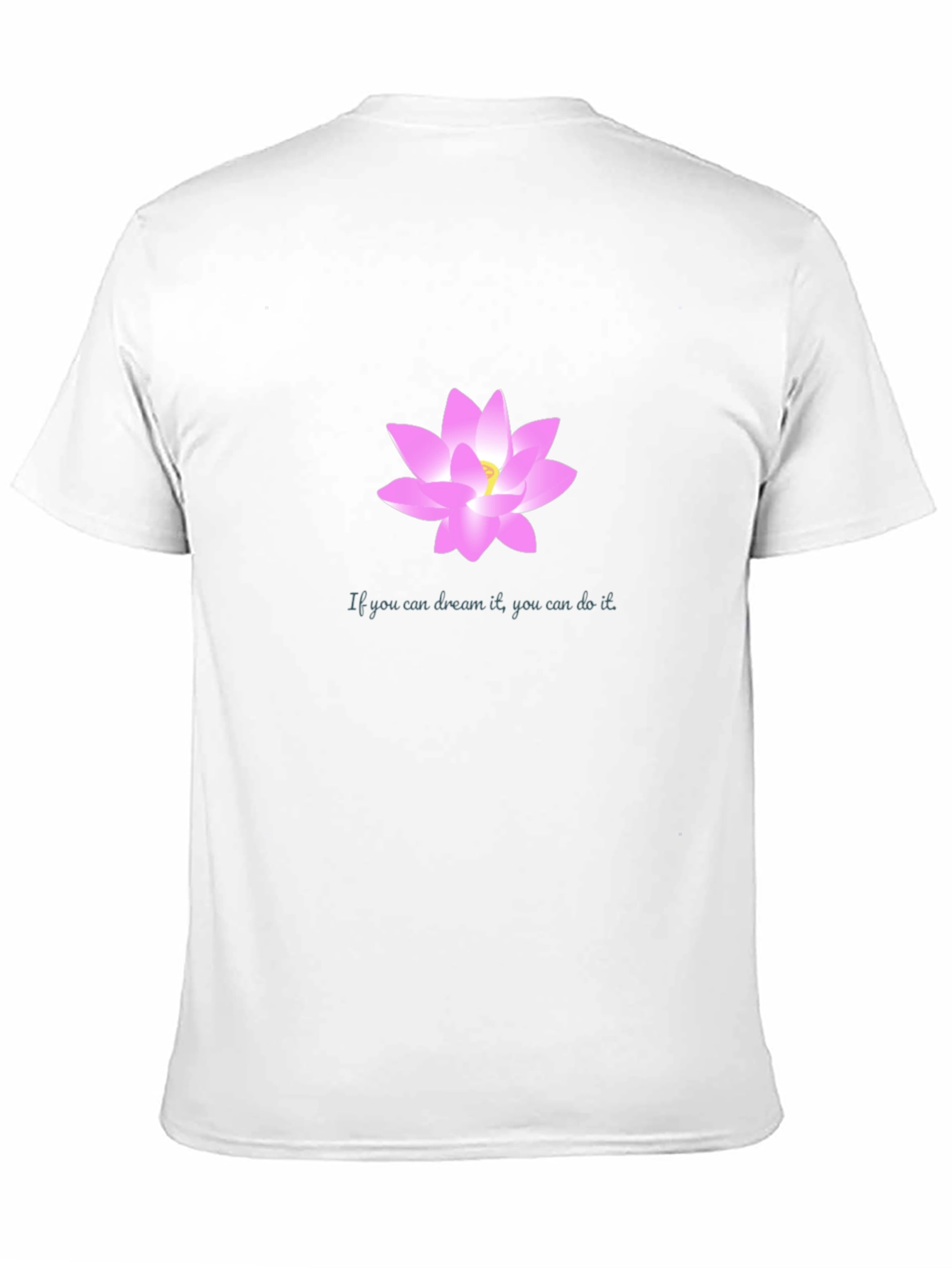 Dream Lotus Black T-Shirt