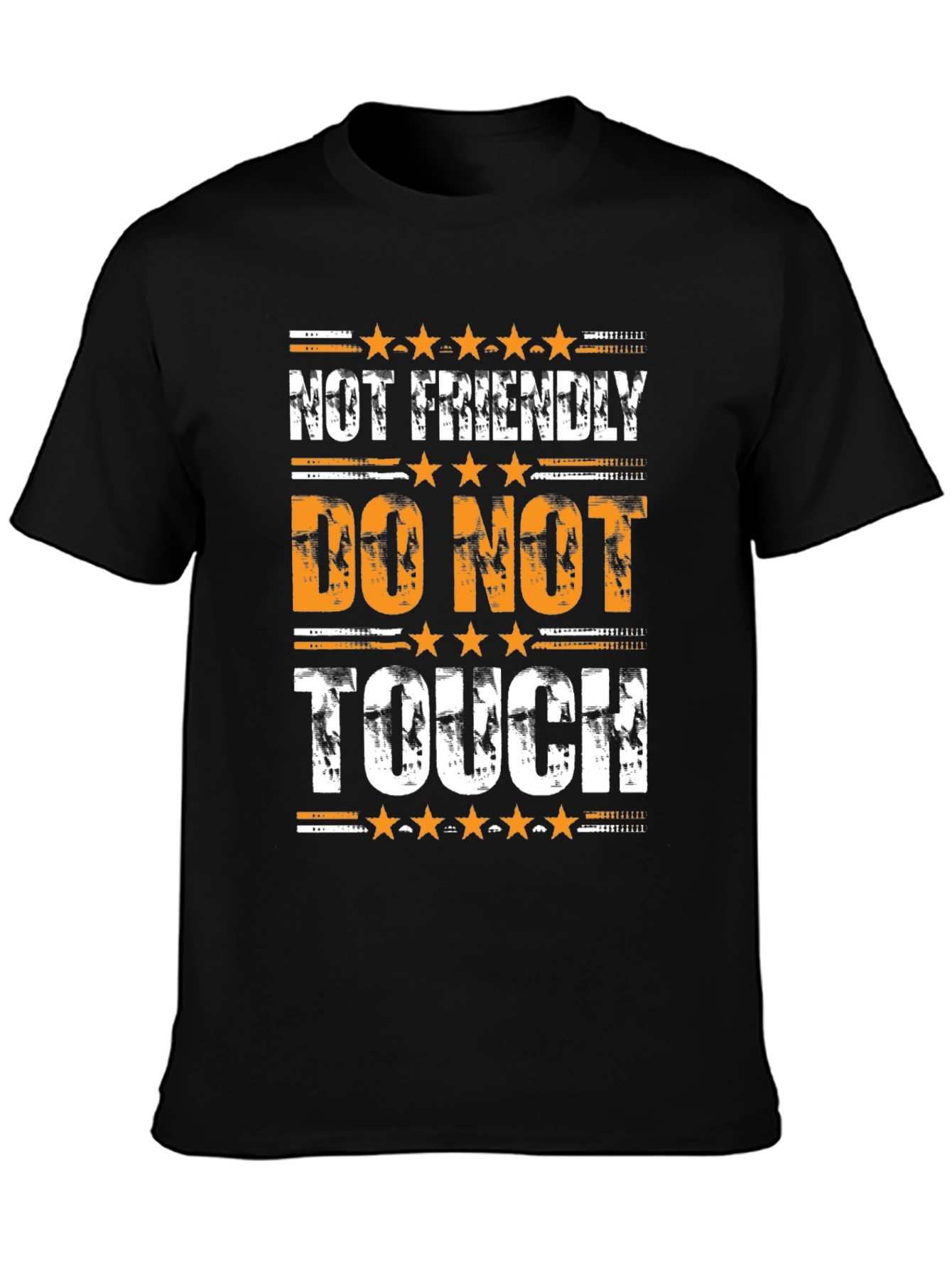 Not Friendly Do Not Touch Graphic Tee