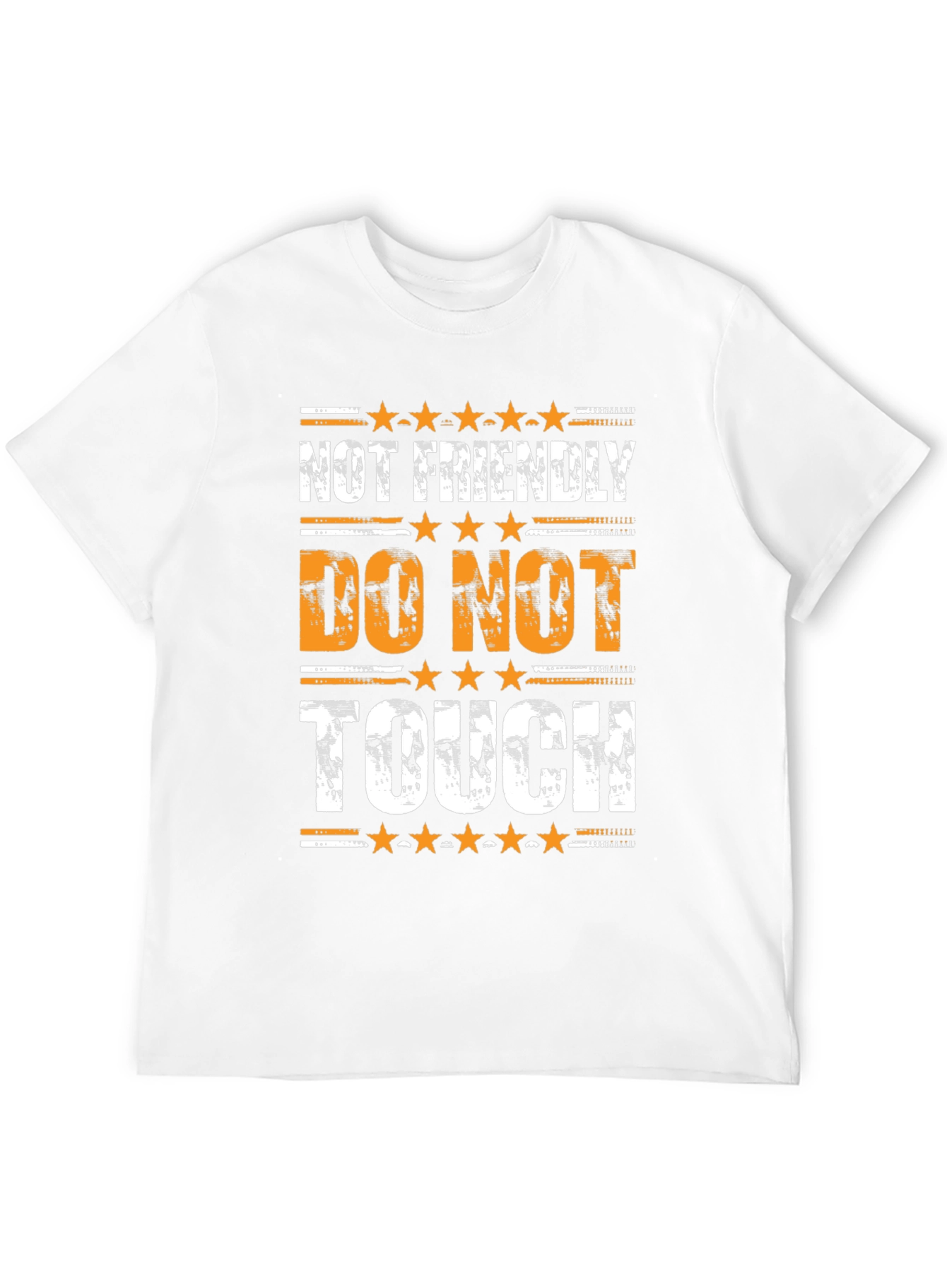 Not Friendly Do Not Touch Graphic Tee