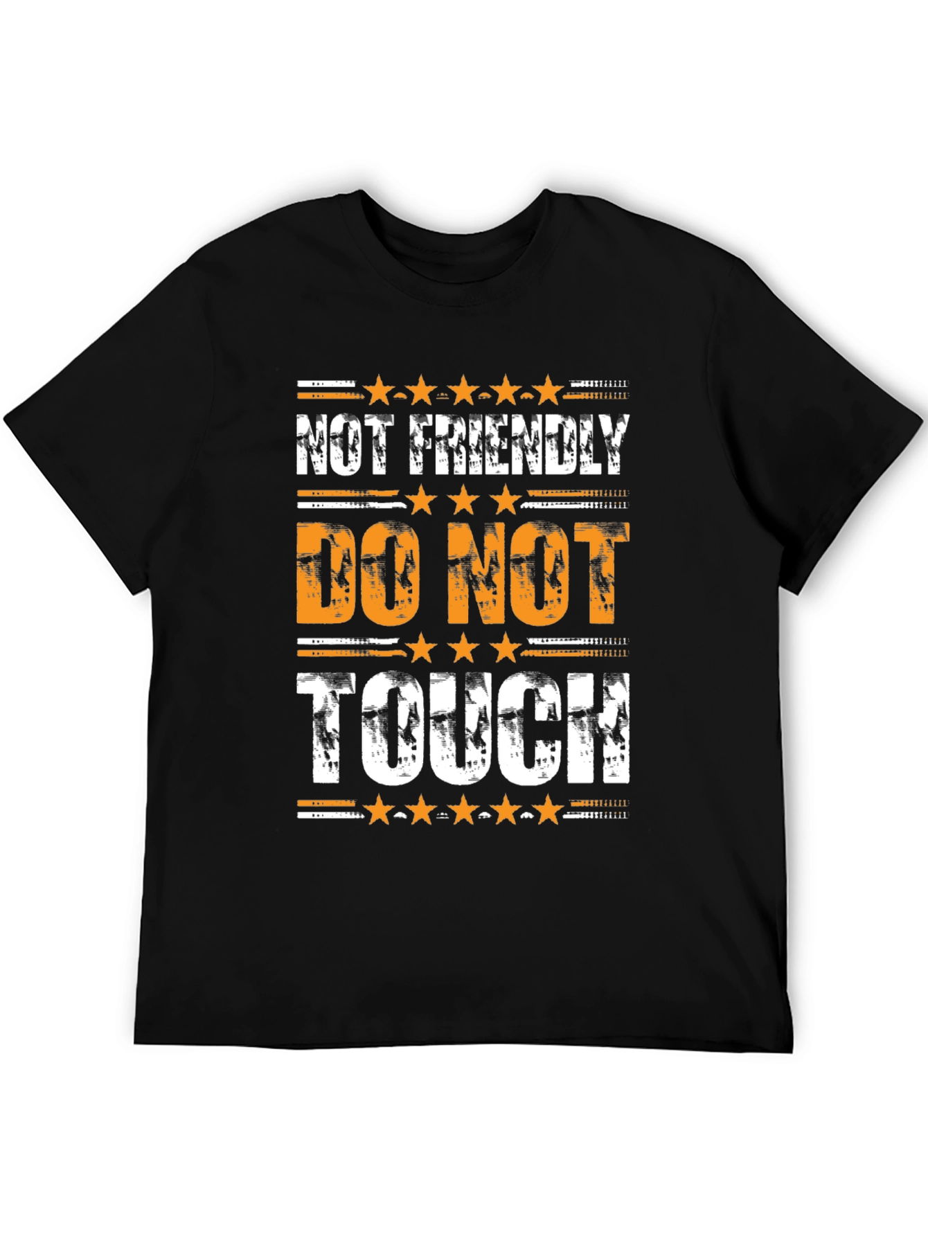 Not Friendly Do Not Touch Graphic Tee