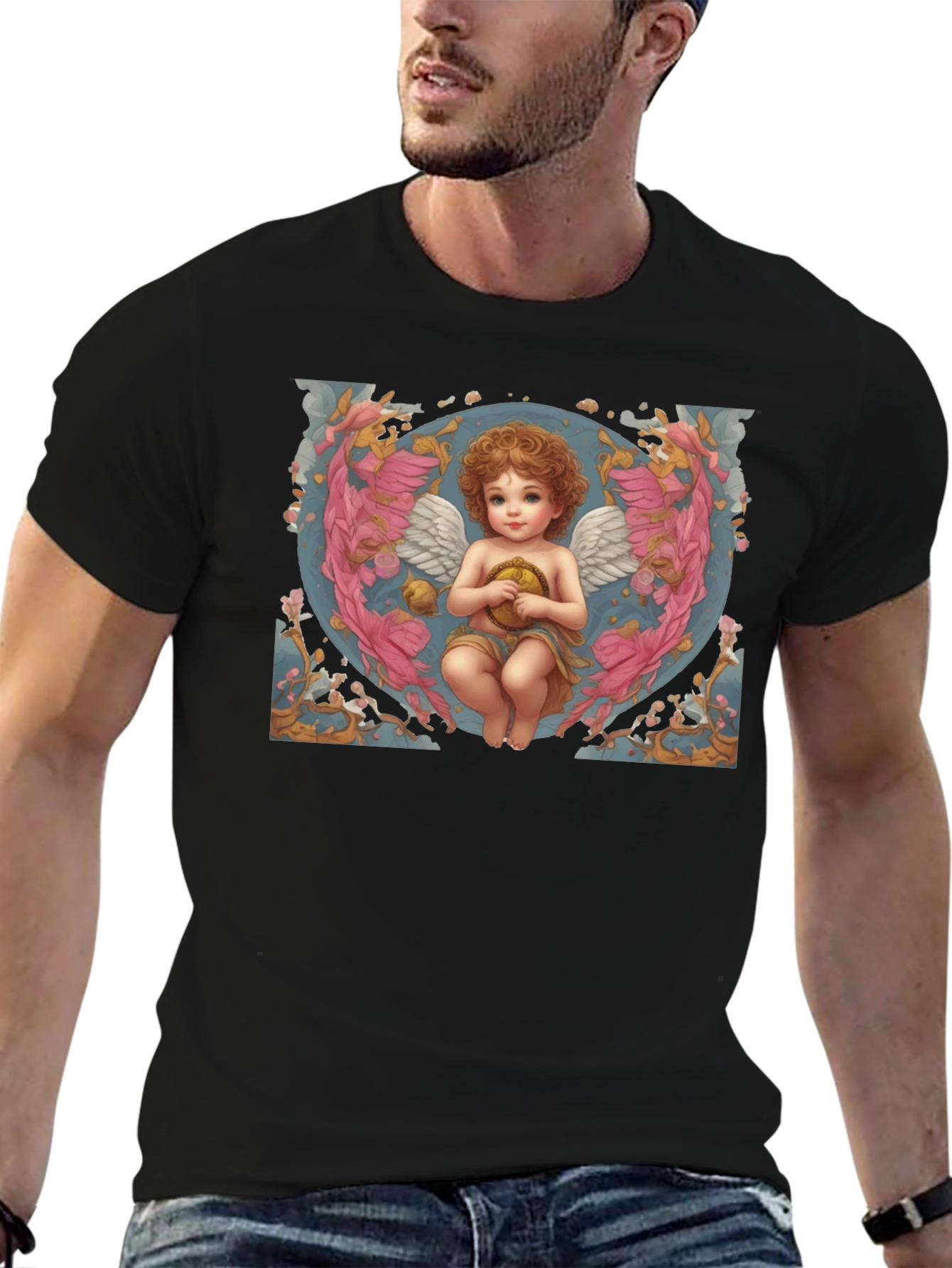 Cherub Angel Graphic T-Shirt