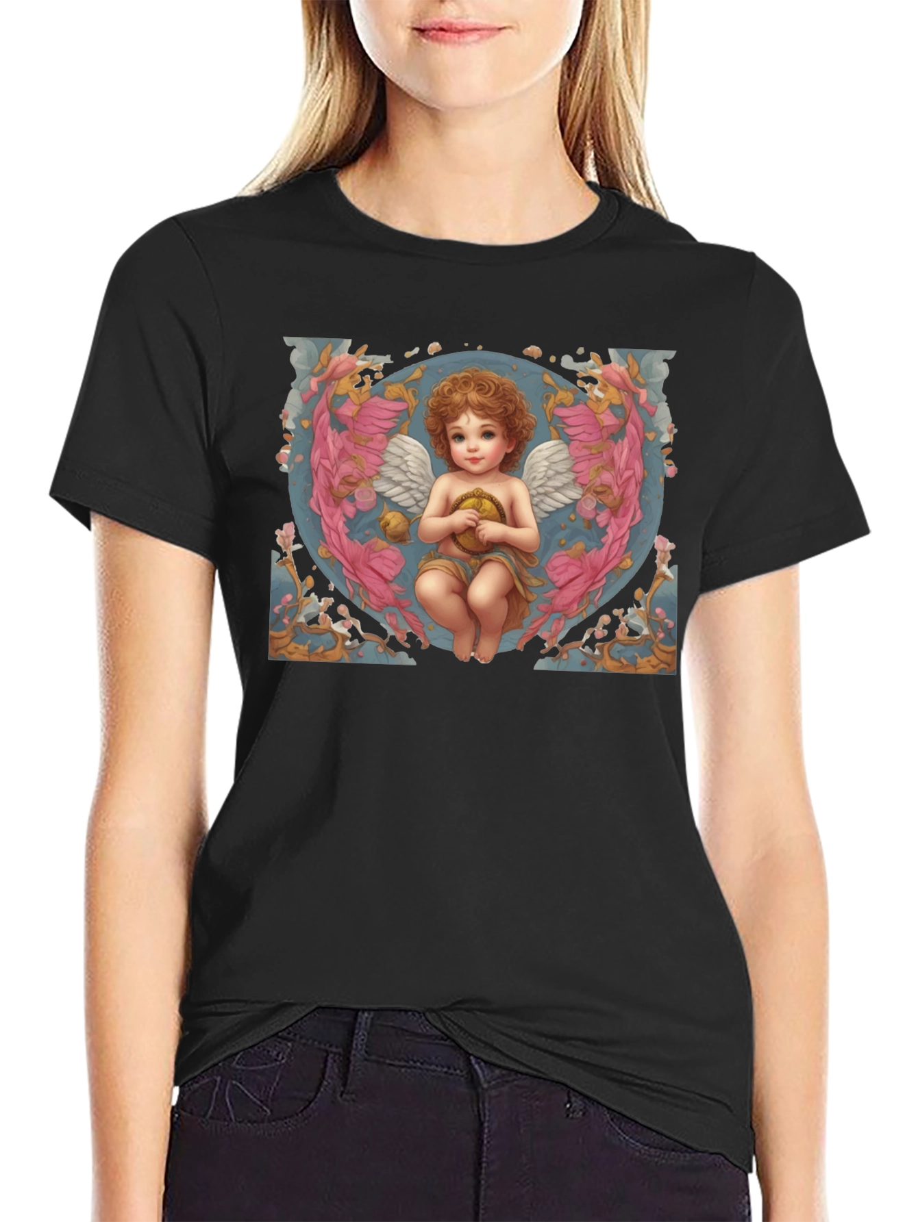 Cherub Angel Graphic T-Shirt