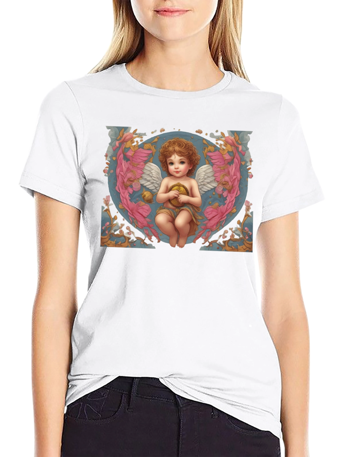 Cherub Angel Graphic T-Shirt
