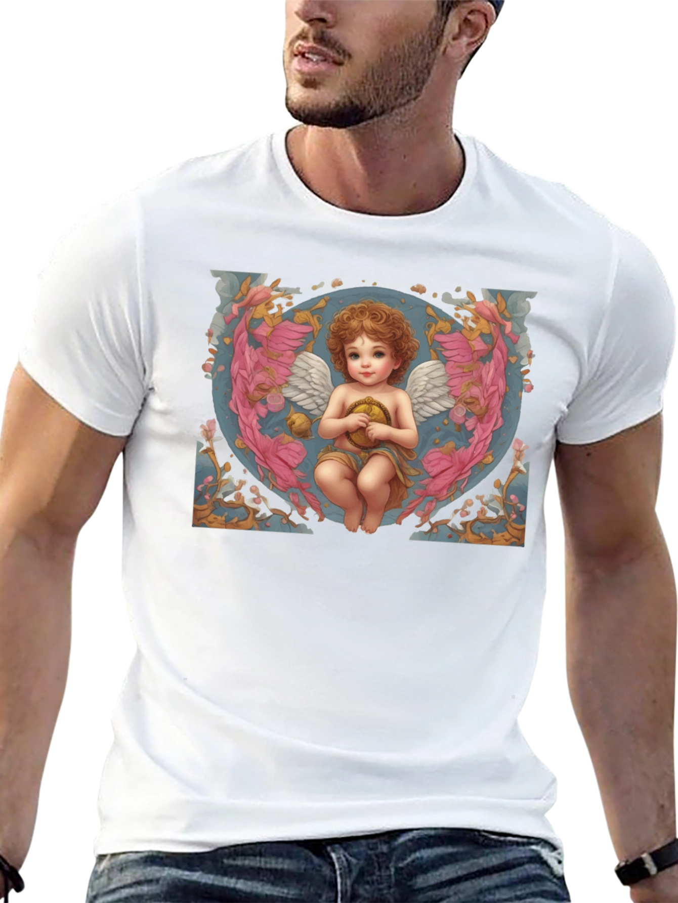 Cherub Angel Graphic T-Shirt