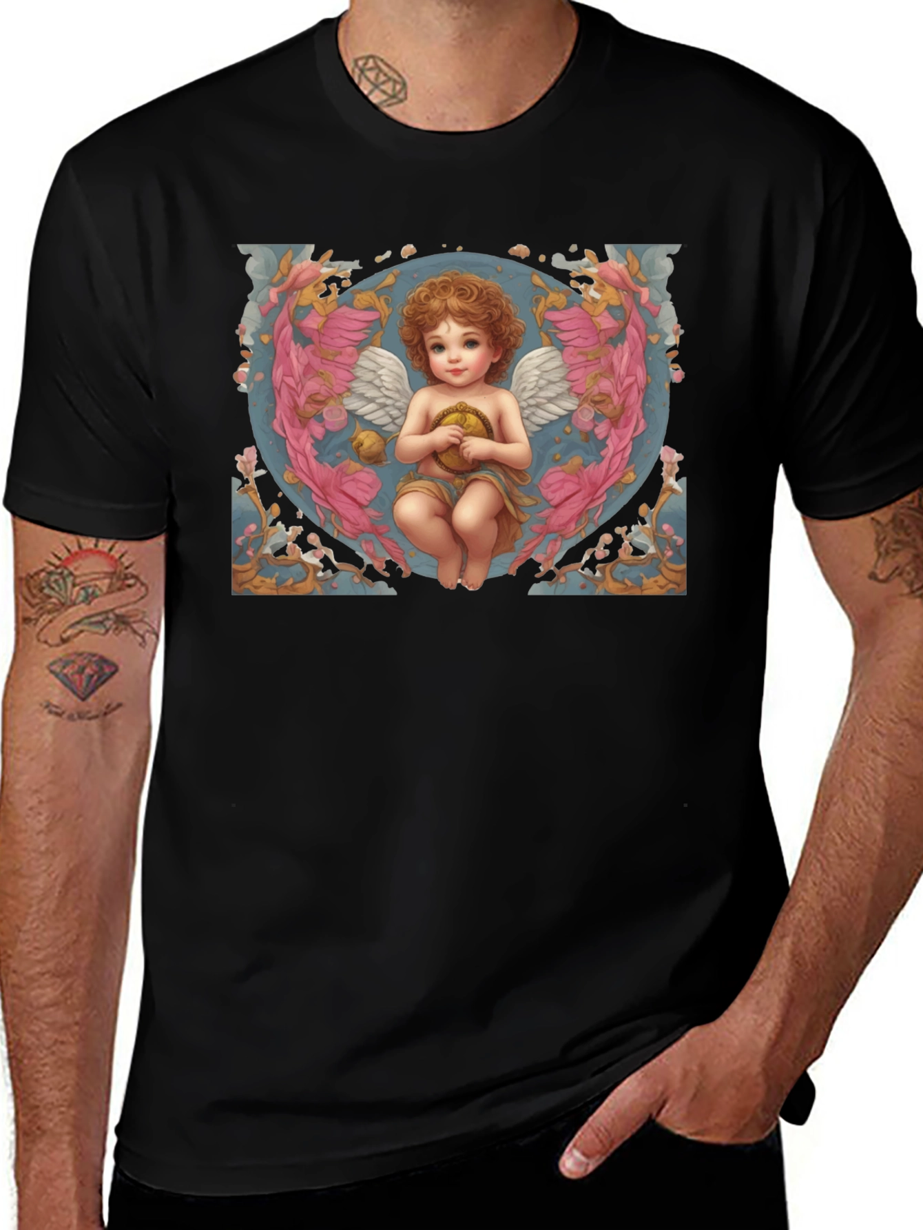 Cherub Angel Graphic T-Shirt