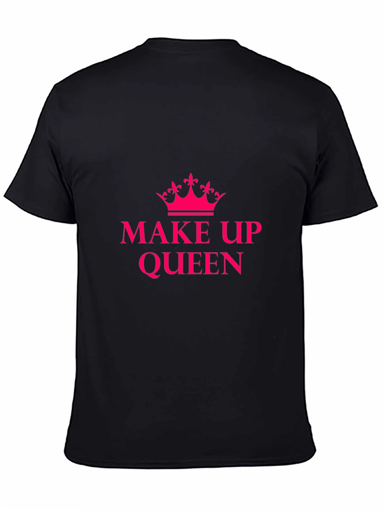 Make Up Queen T-Shirt - Pink Graphic Tee