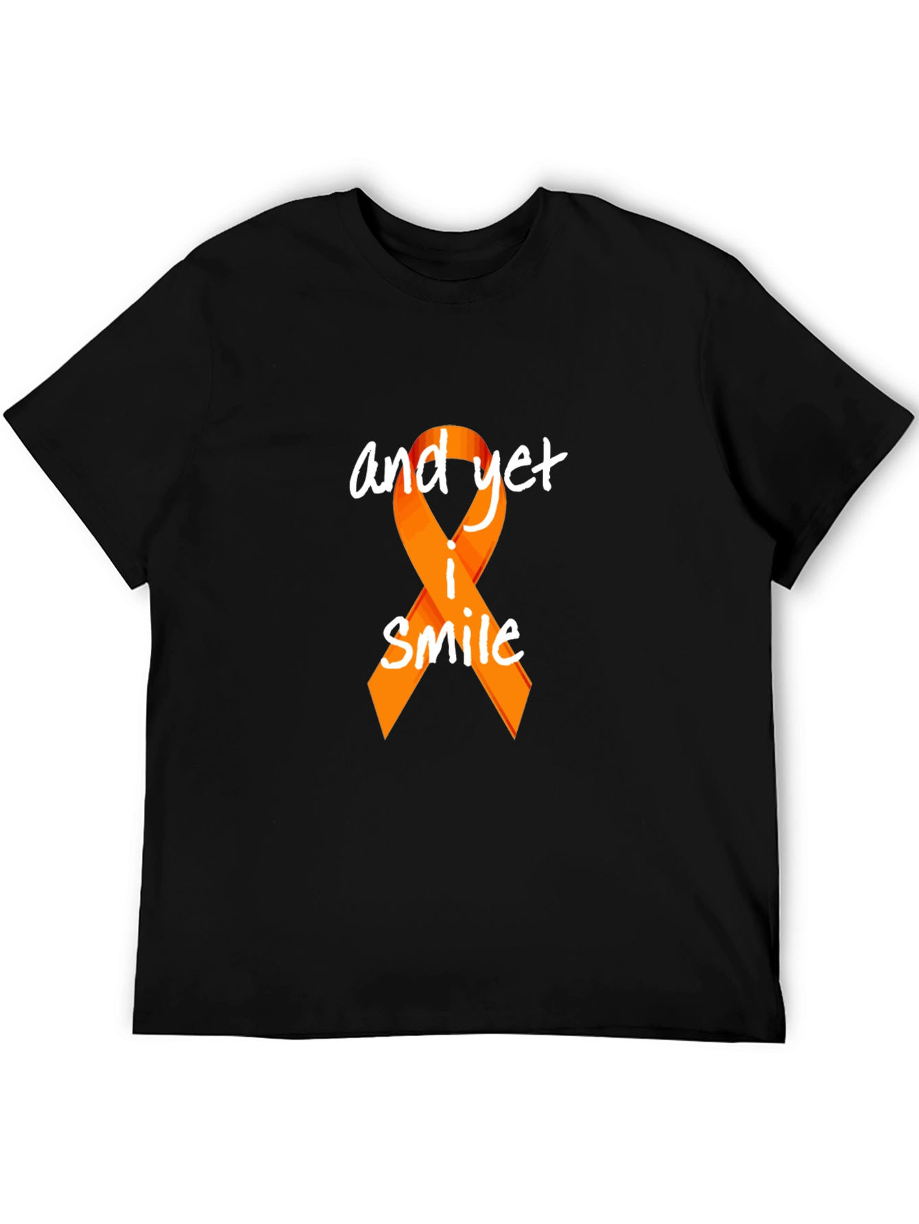 Awareness Ribbon T-Shirt - And Yet I Smile
